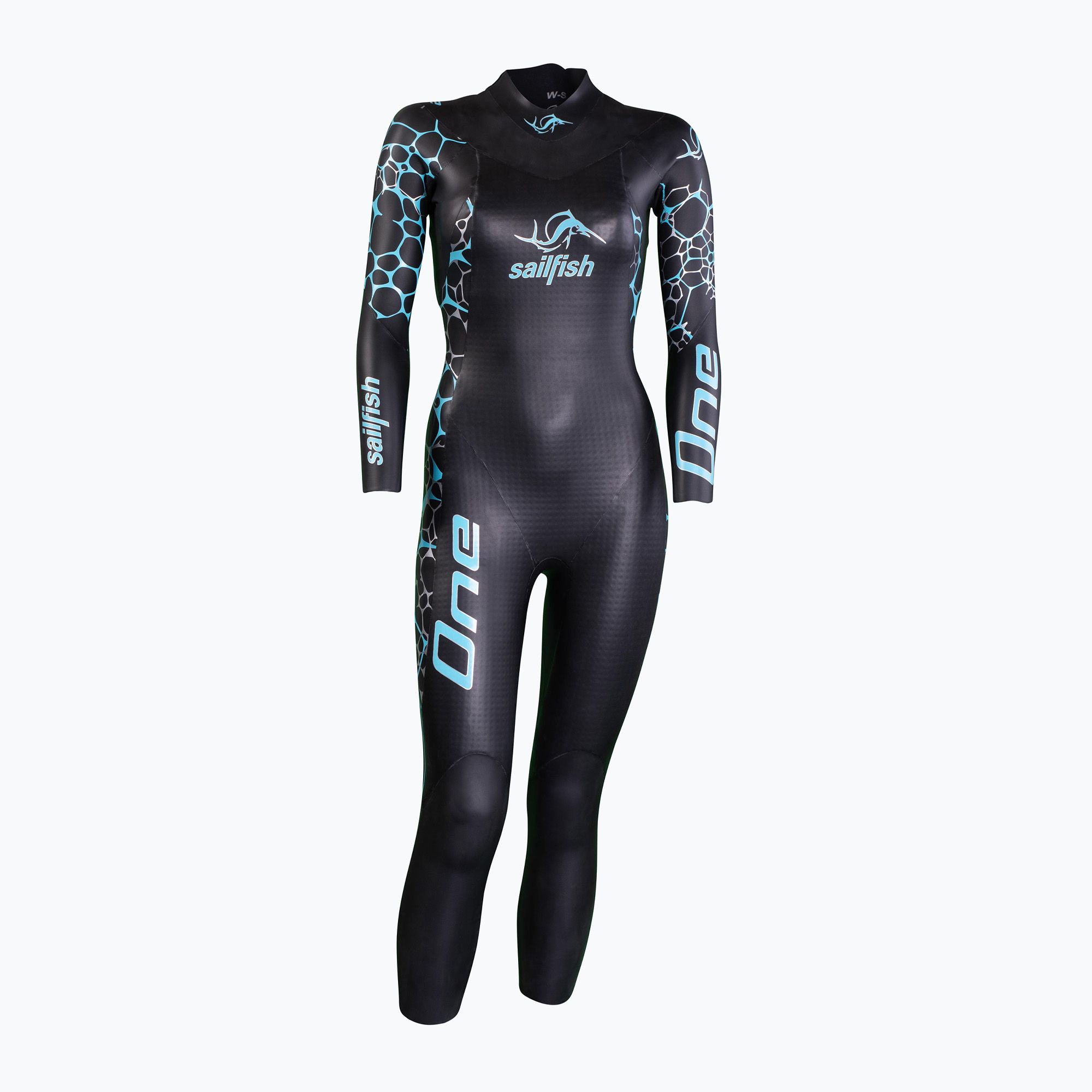 Pianka triathlonowa damska sailfish One 7 4,5 mm black/blue 