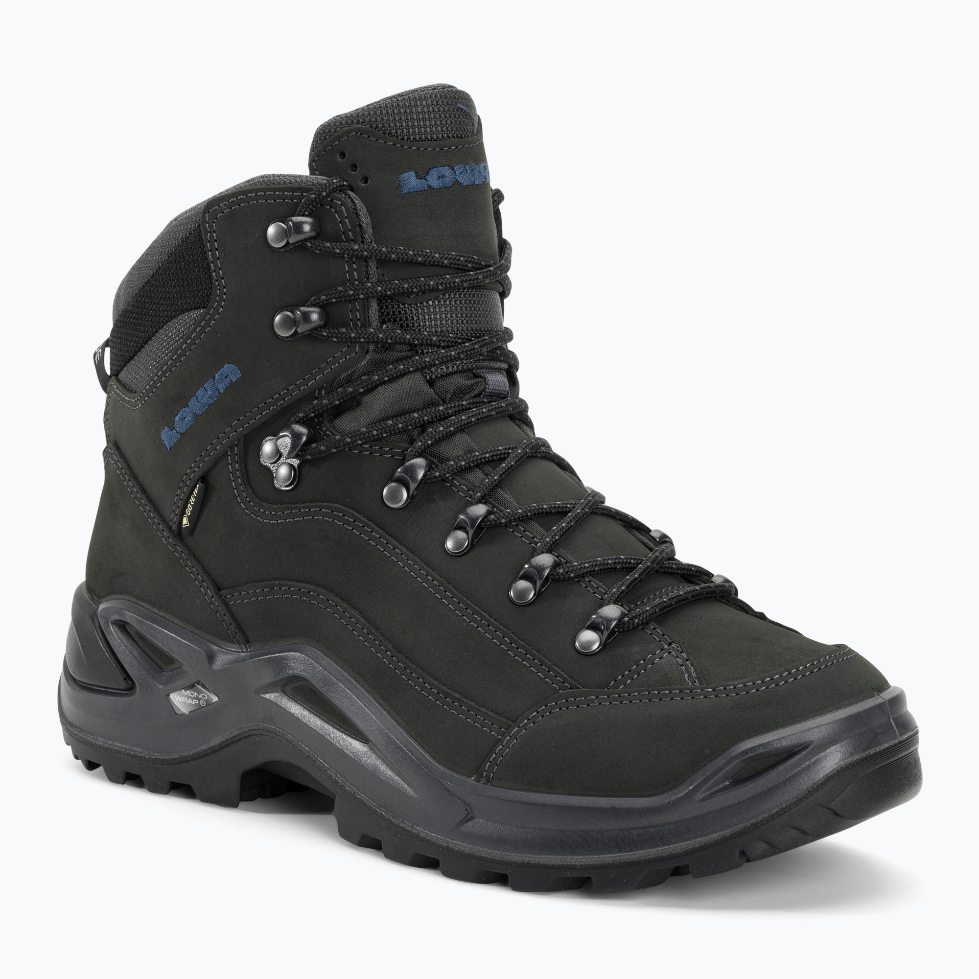 Buty turystyczne męskie LOWA Renegade GTX Mid anthracite/steel blue 