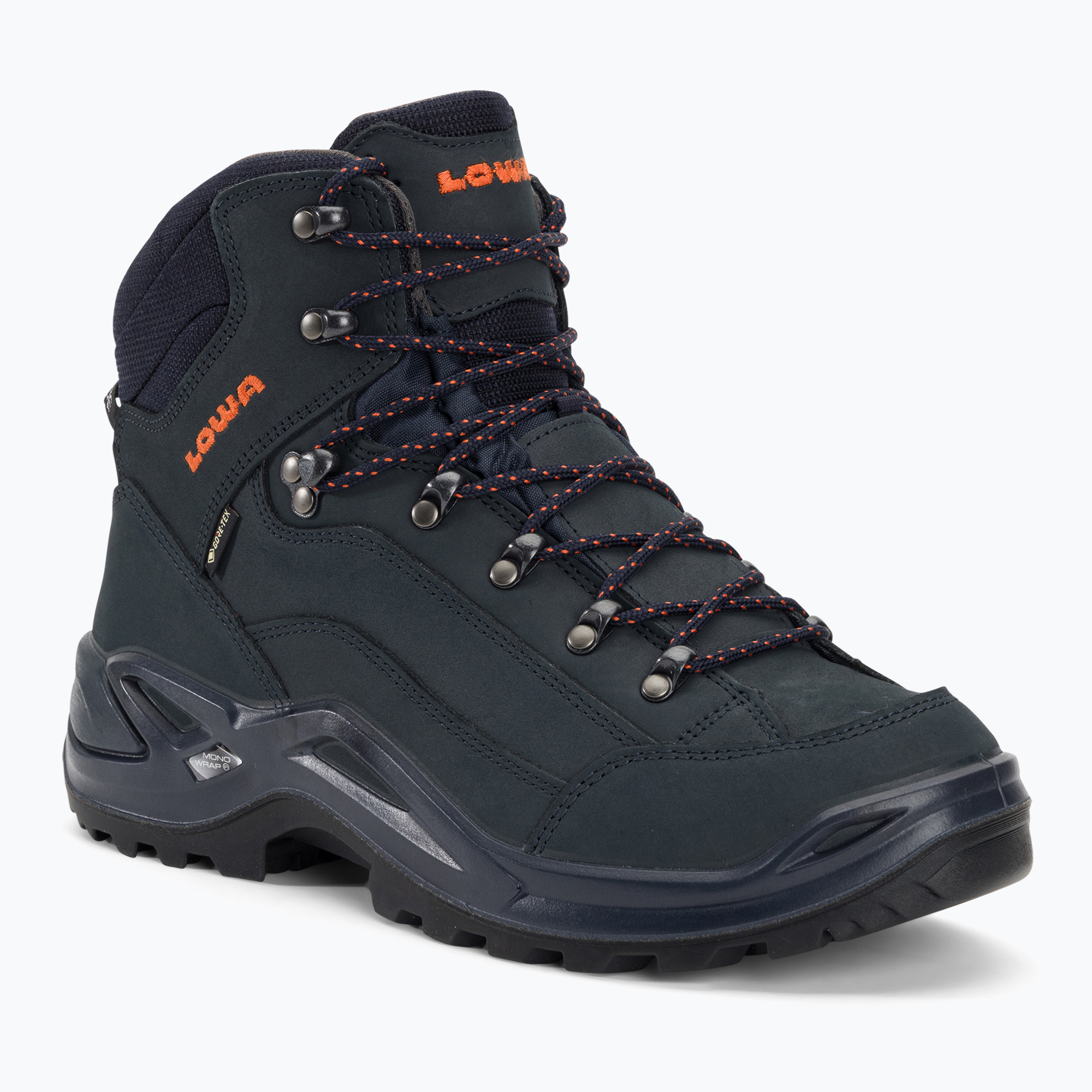 Buty turystyczne męskie LOWA Renegade GTX Mid navy/orange 