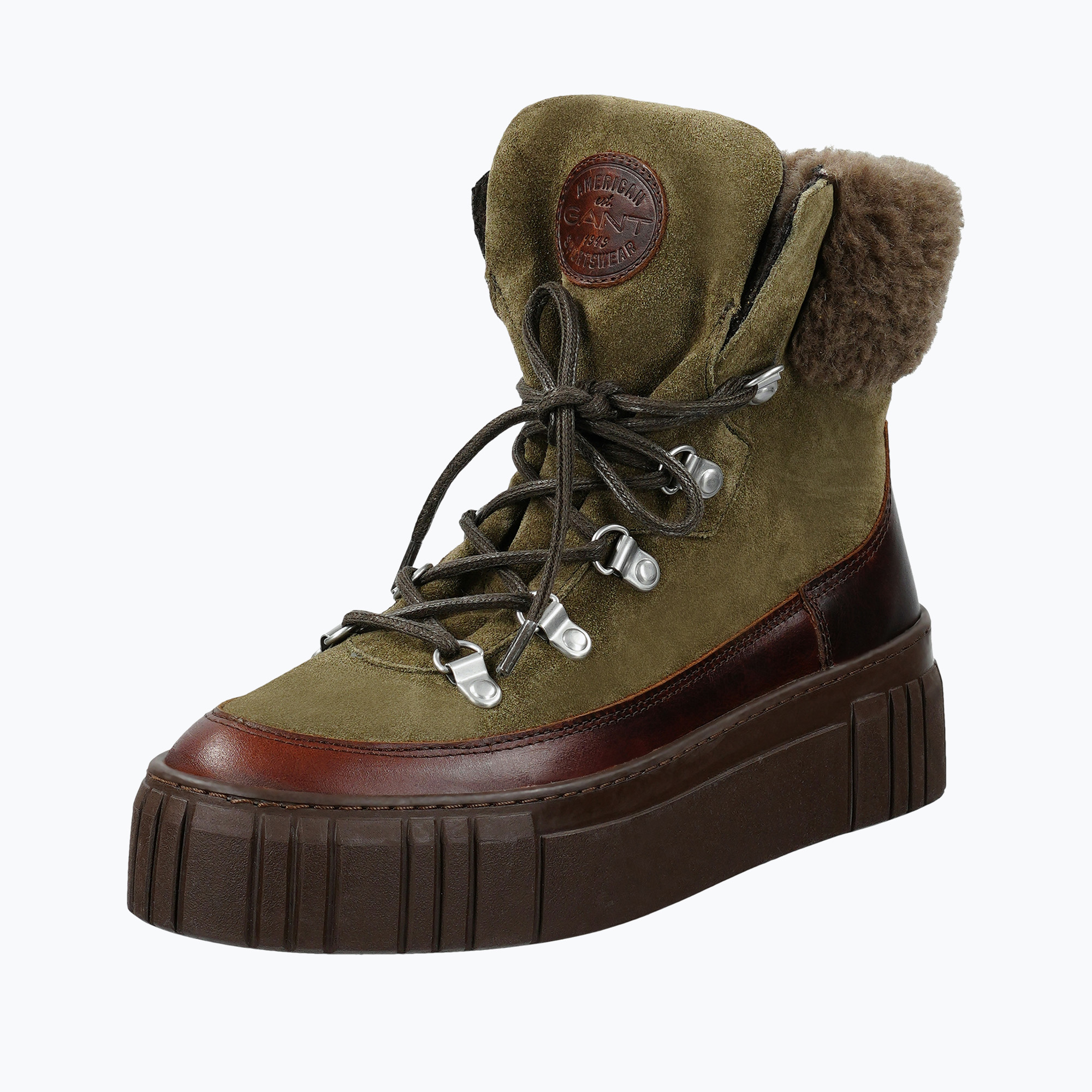 Buty damskie GANT Snowmont warm olive green 