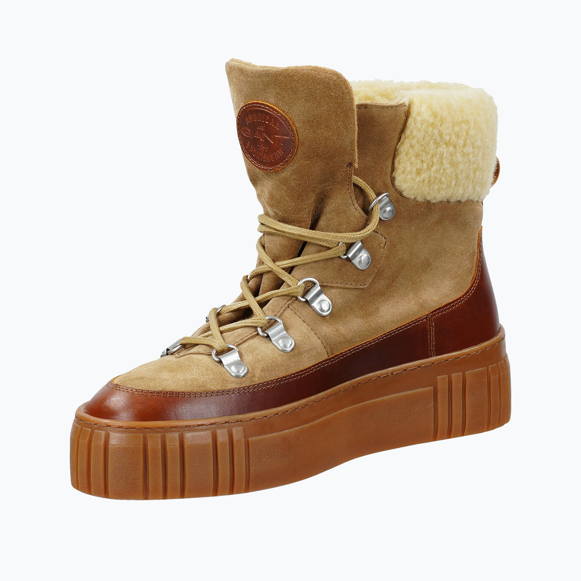 Buty damskie GANT Snowmont warm camel 