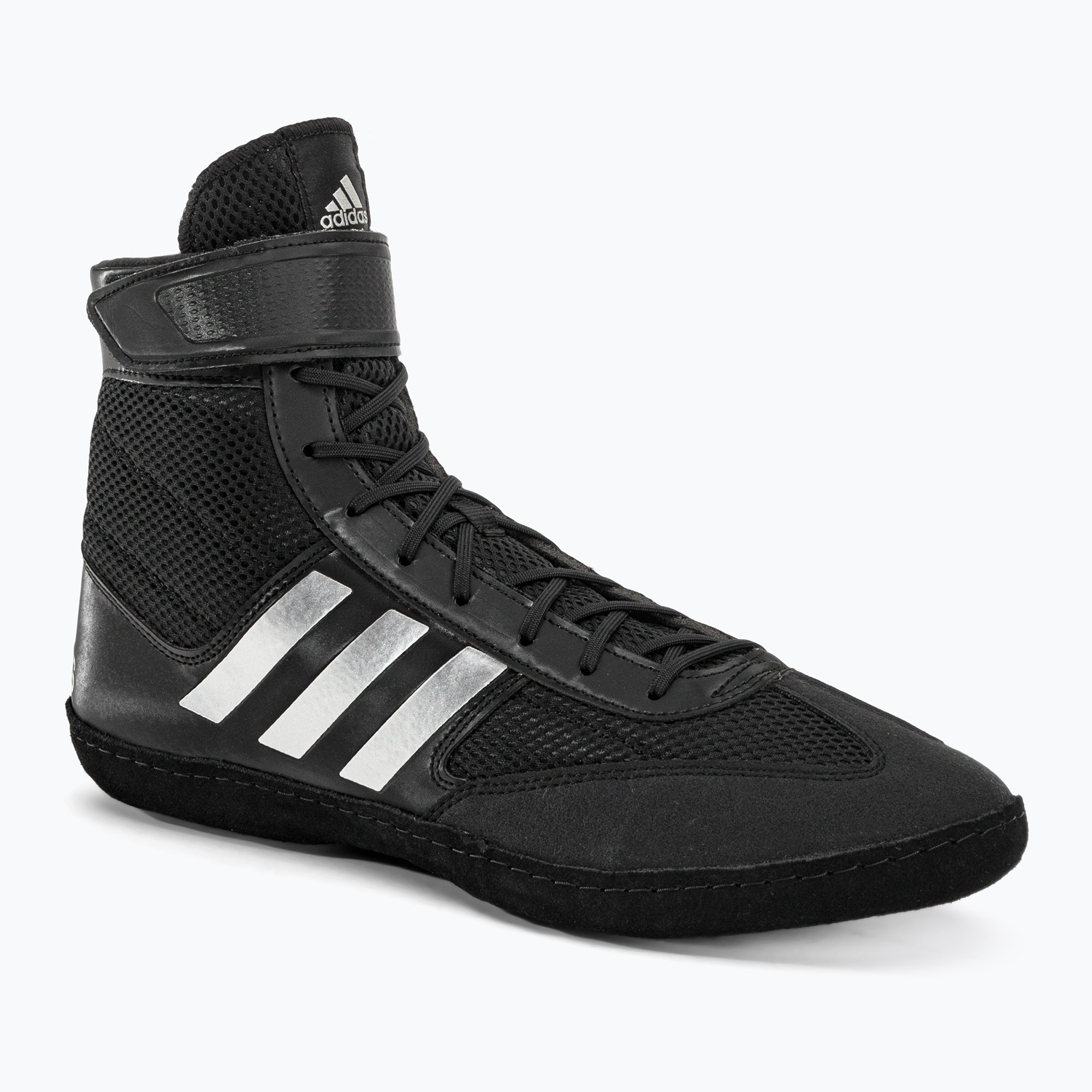Buty bokserskie męskie adidas Combat Speed.5 black/silver 