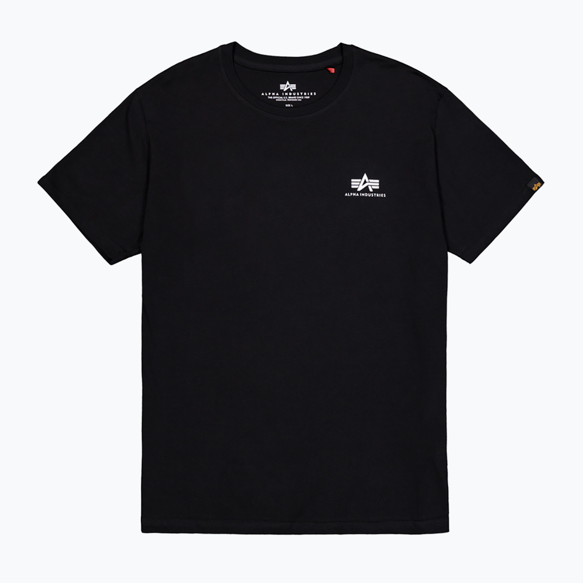 Pánske tričko Alpha Industries Basic Small Logo black (Basic Small Logo 188505)