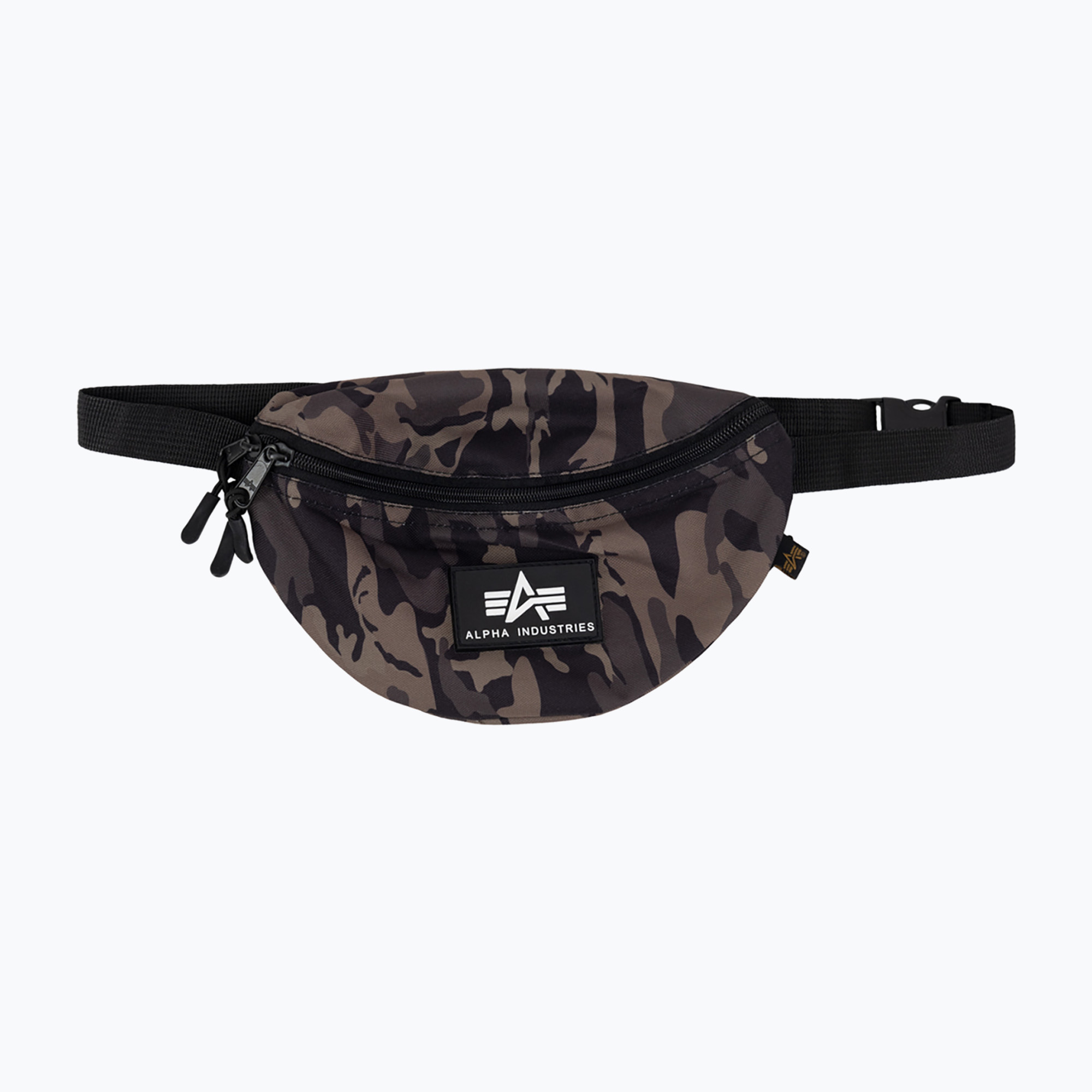 Saszetka nerka Alpha Industries Rubber Print Waistbag black camo 