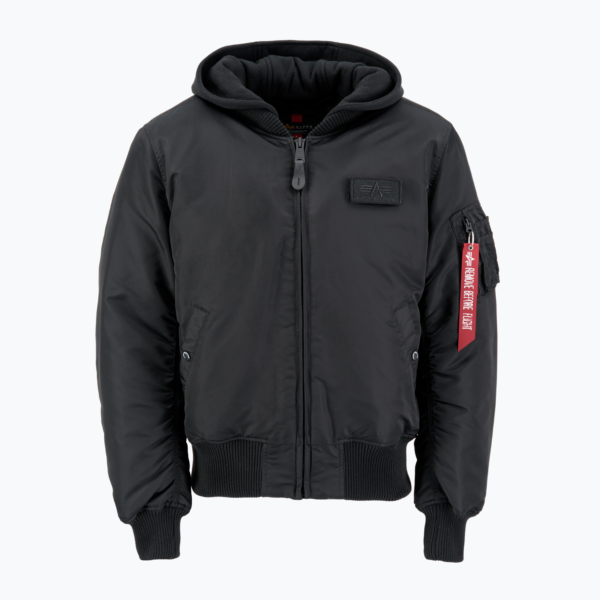 Kurtka męska Alpha Industries MA-1 ZH Back Print black/reflective 