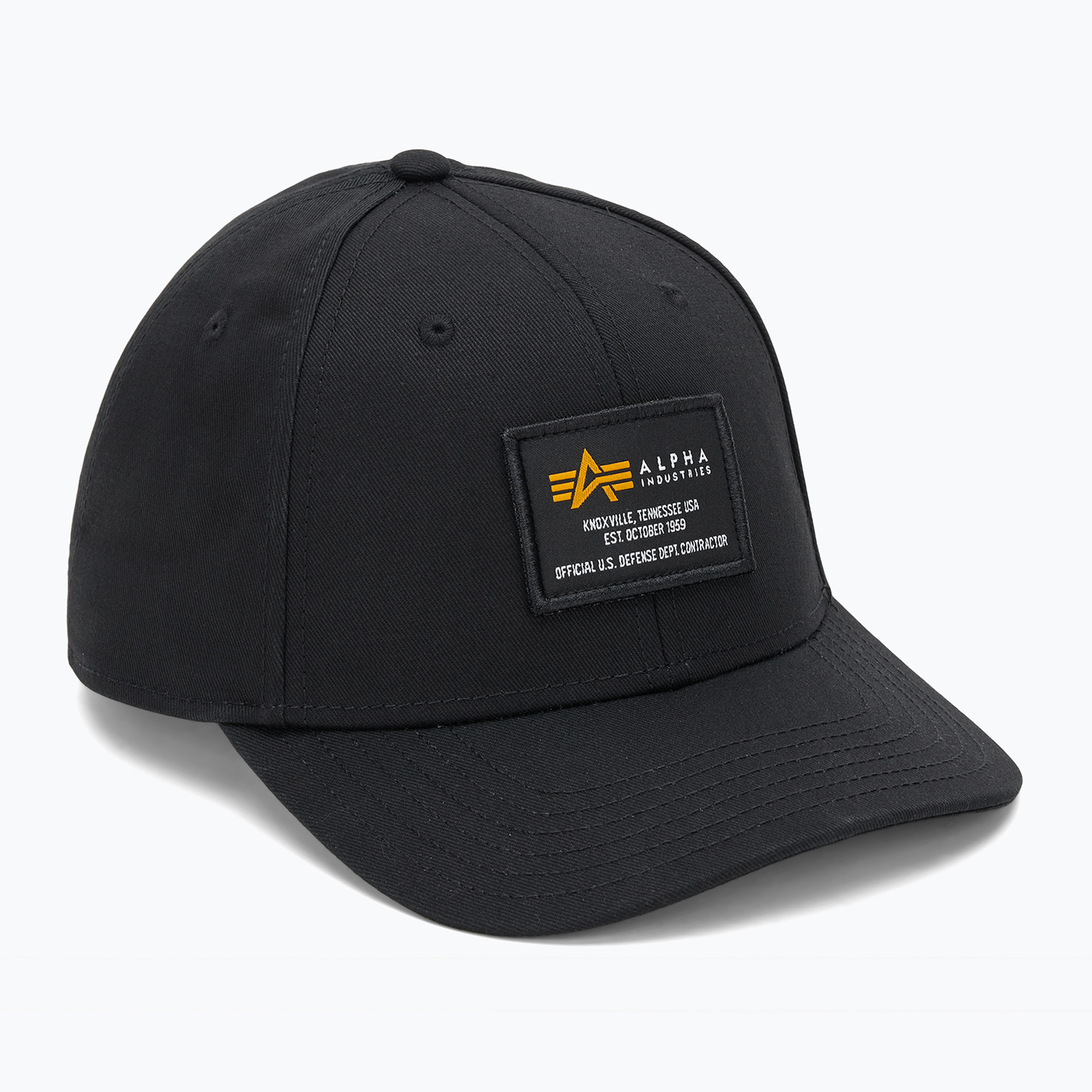 Czapka z daszkiem Alpha Industries Crew black 