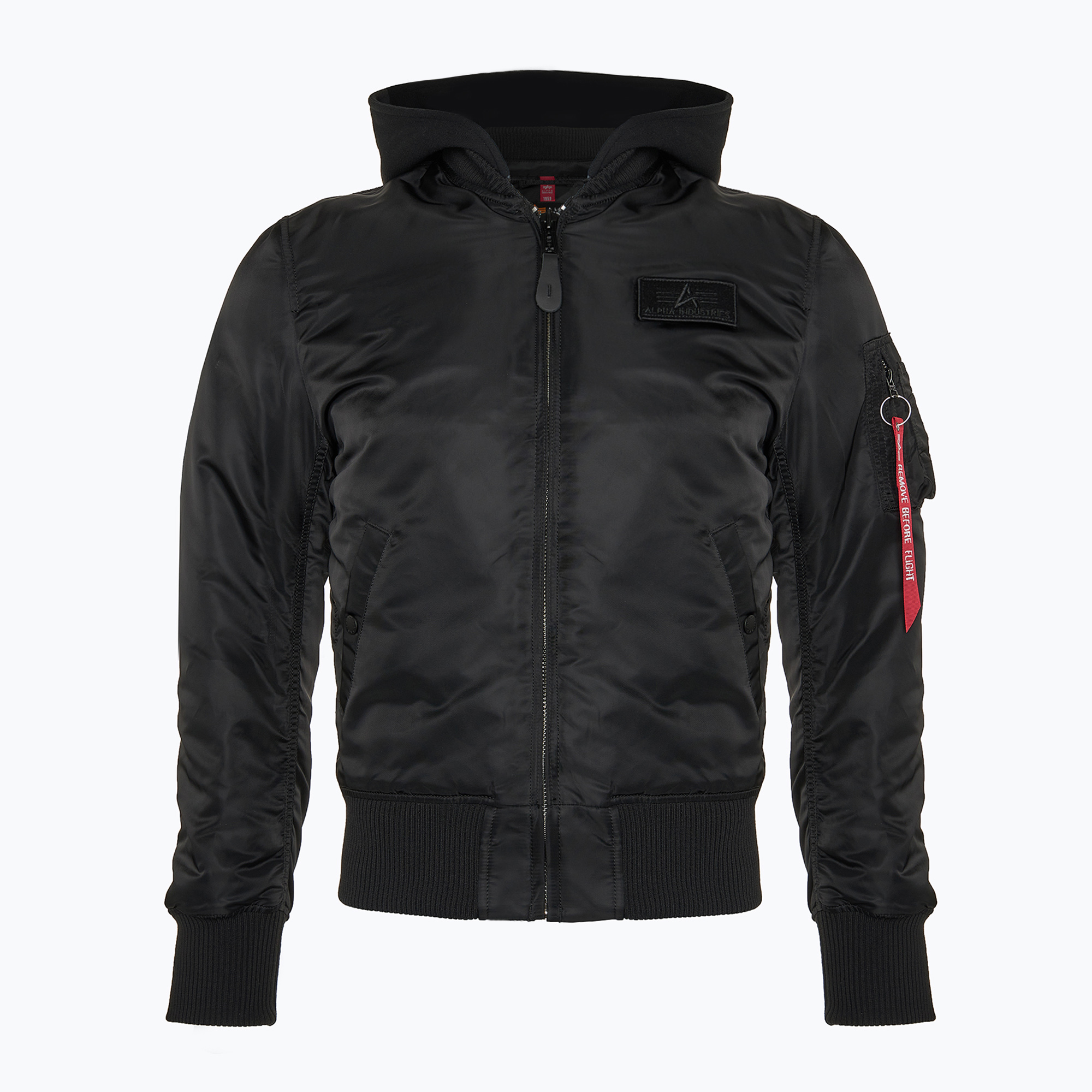 Kurtka męska Alpha Industries MA-1 ZH Back Print black/rainbow reflective 