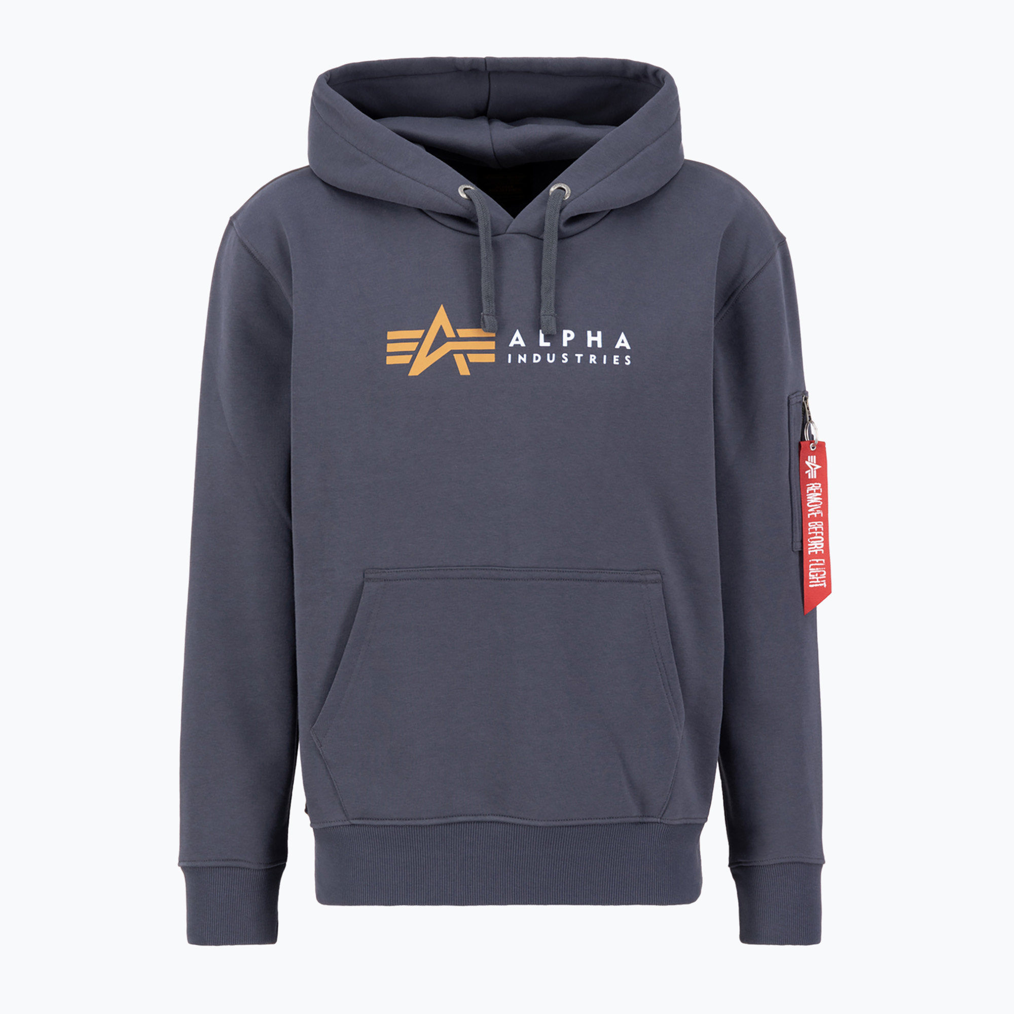 Bluza męska Alpha Industries Alpha Label grey/black 