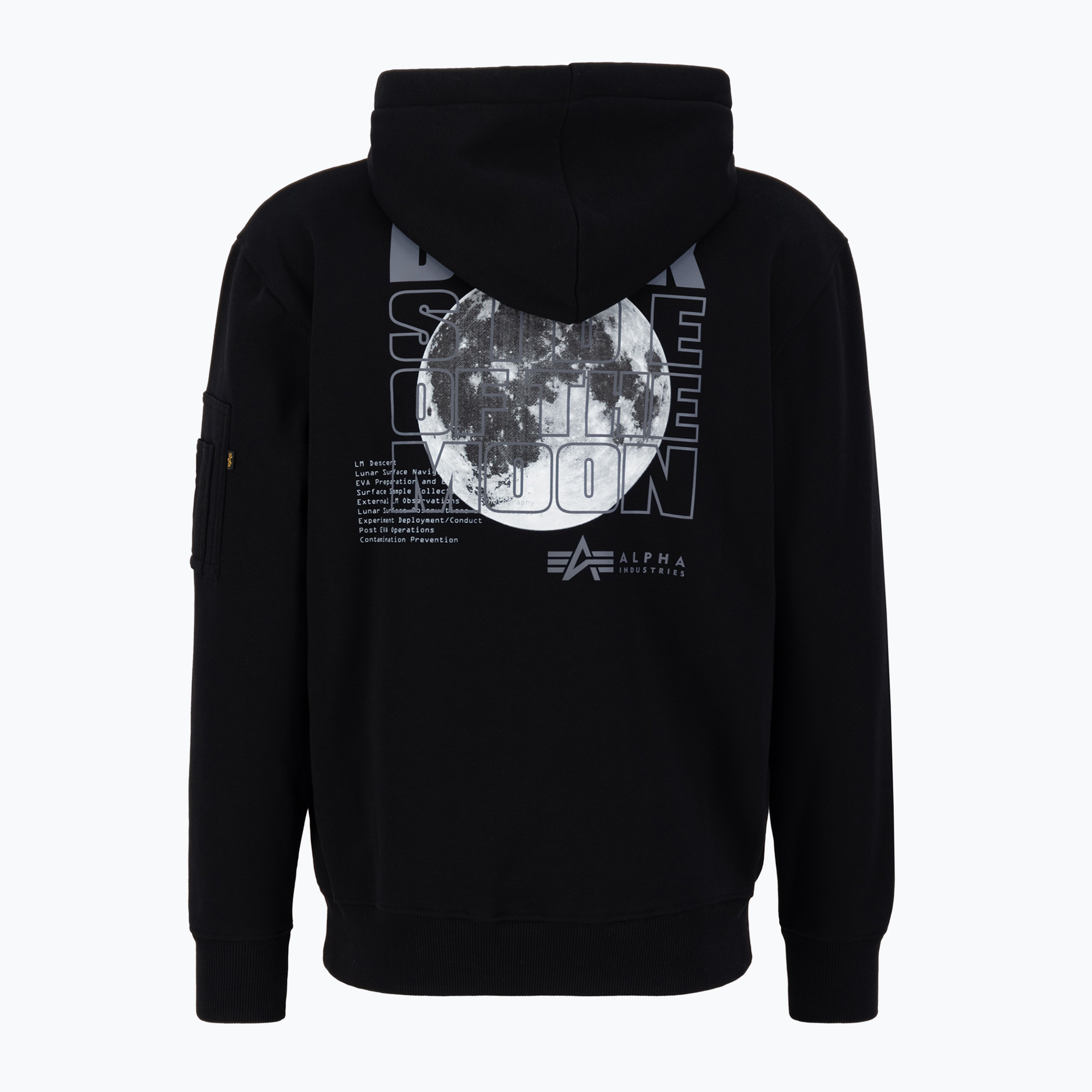 Bluza męska Alpha Industries Dark Side black/reflective 