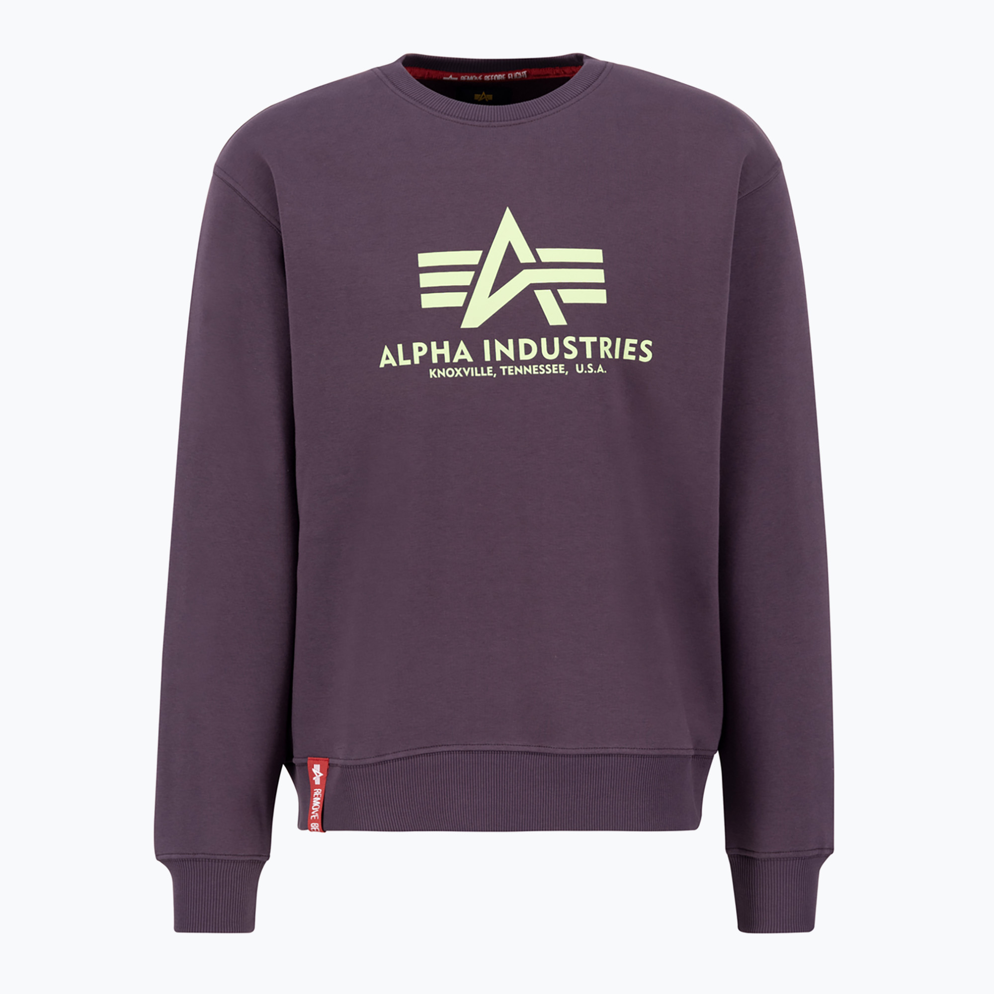 Bluza męska Alpha Industries Basic plum 