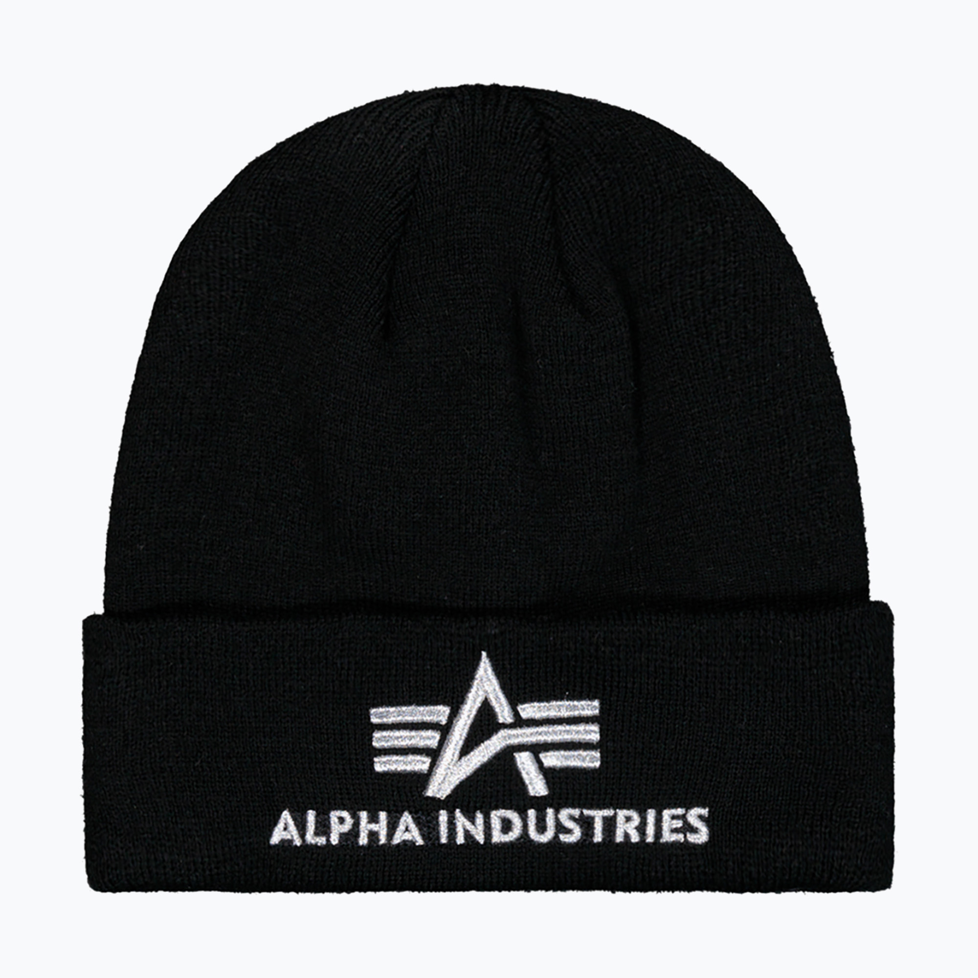 Czapka Alpha Industries 3D black/silver 