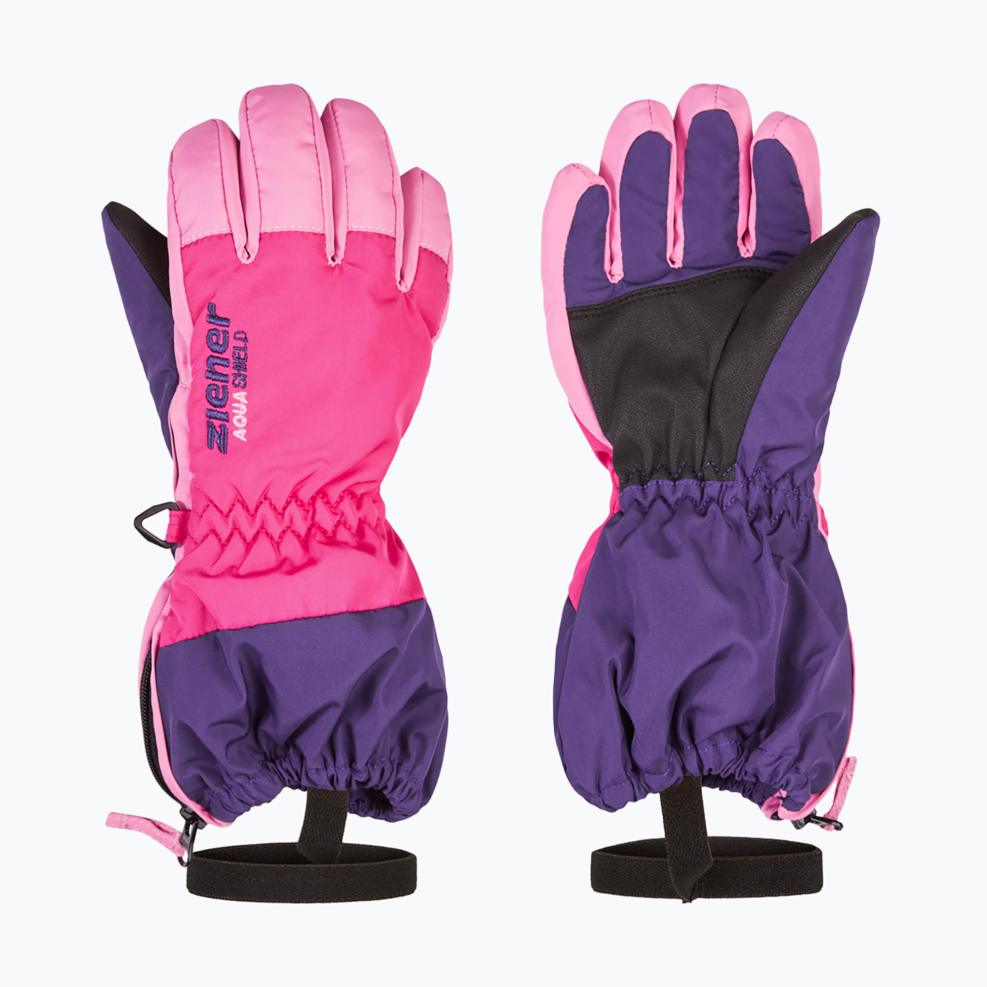 Mănuși de schi pentru copii  ZIENER Levio As Minis dark purple