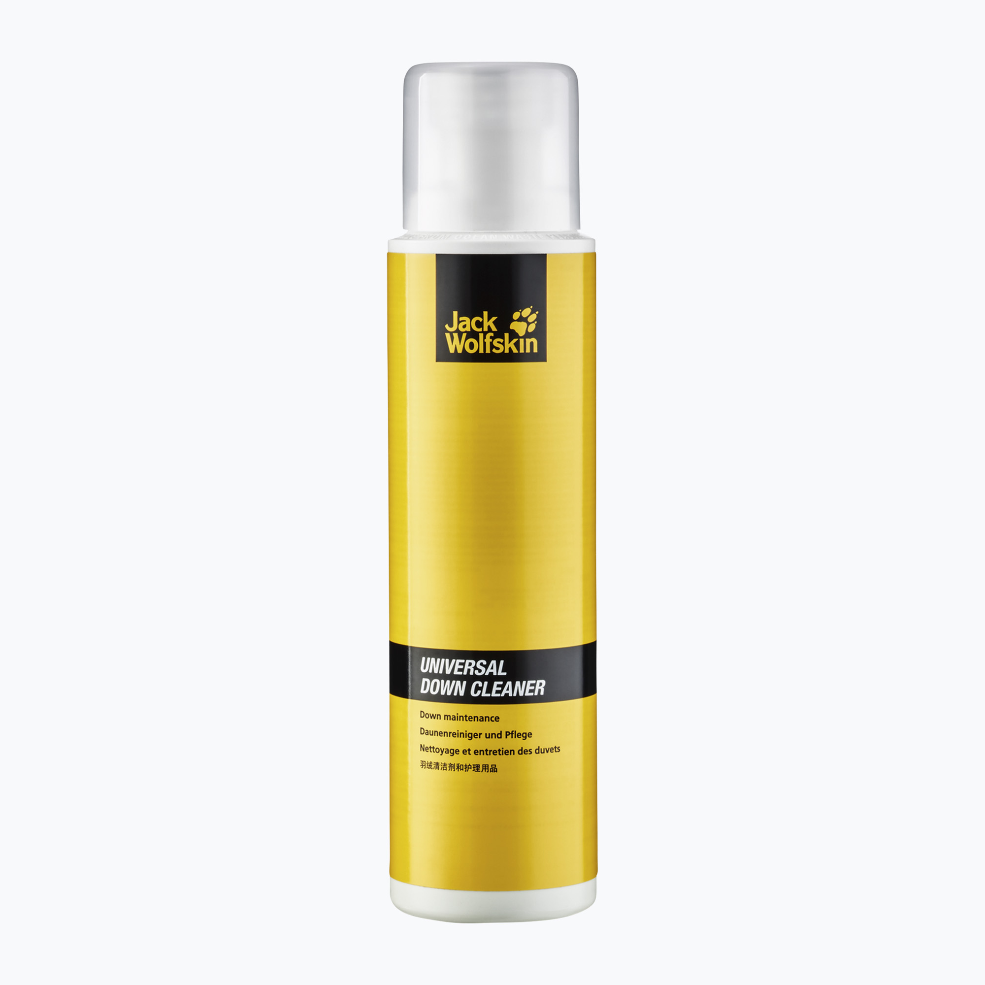 Lichid de spălat pentru puf Jack Wolfskin Universal Down Cleaner 300 ml white