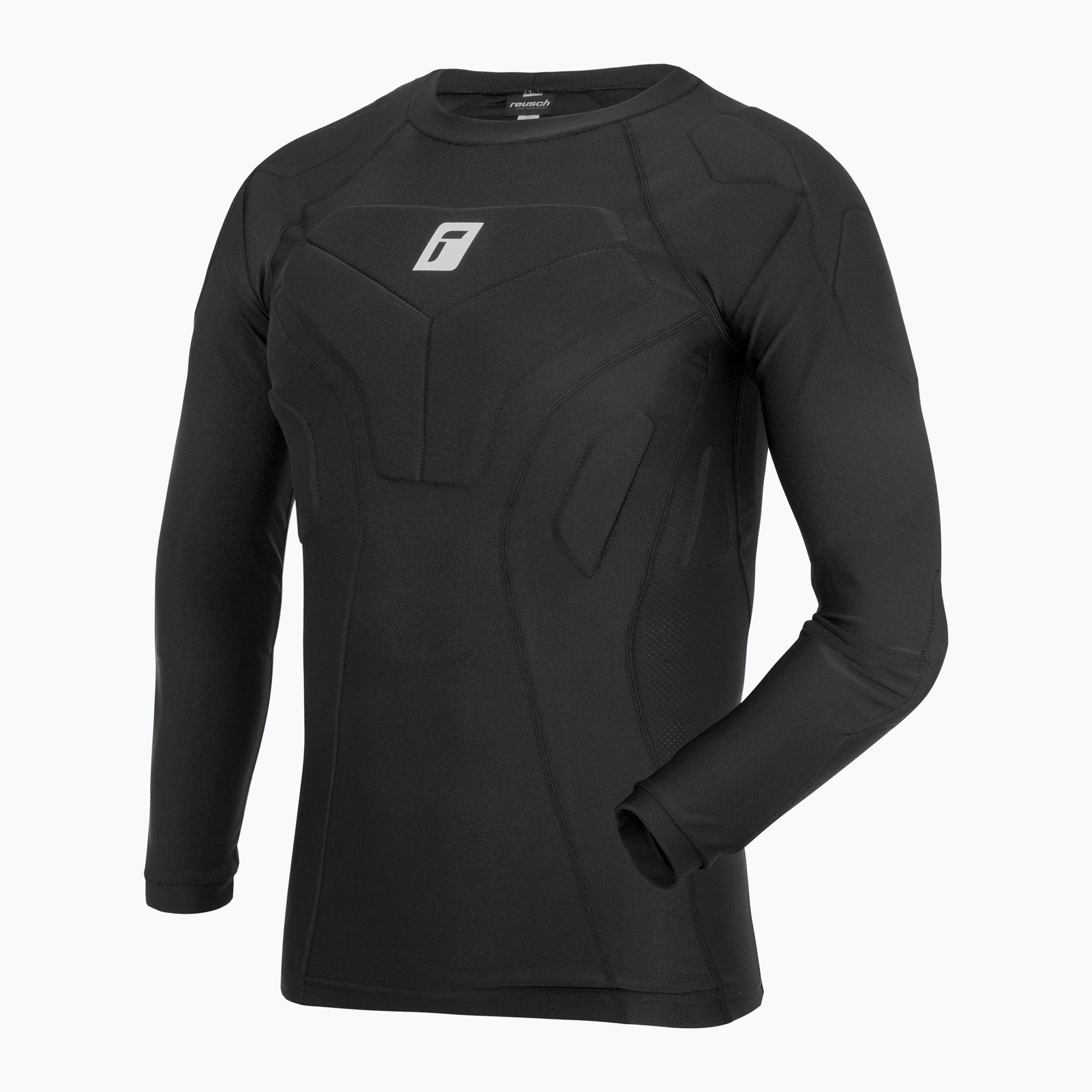 Mъжка вратарска тениска Reusch Compression Shirt Padded black