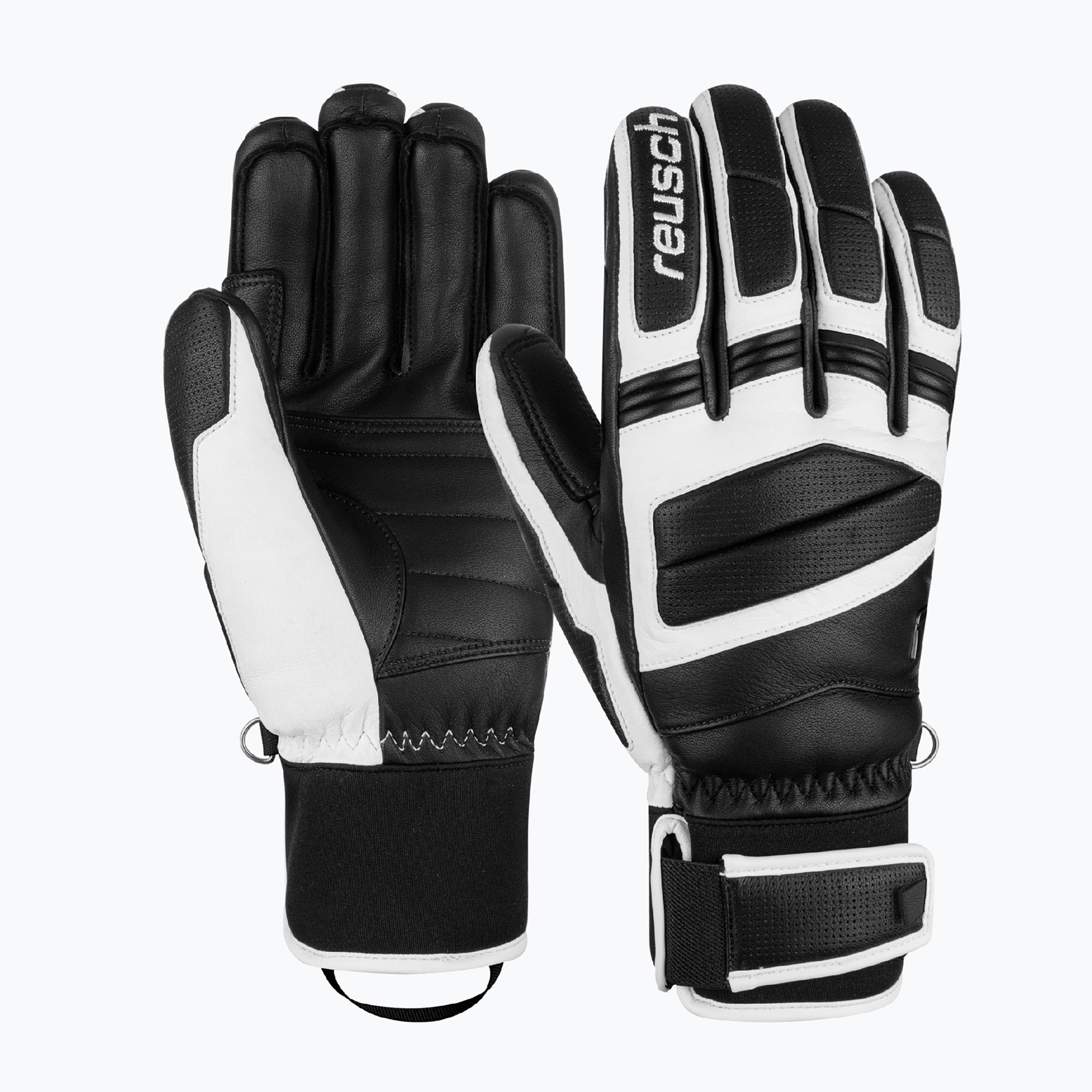 Скиорски ръкавици Reusch Master Pro black/white