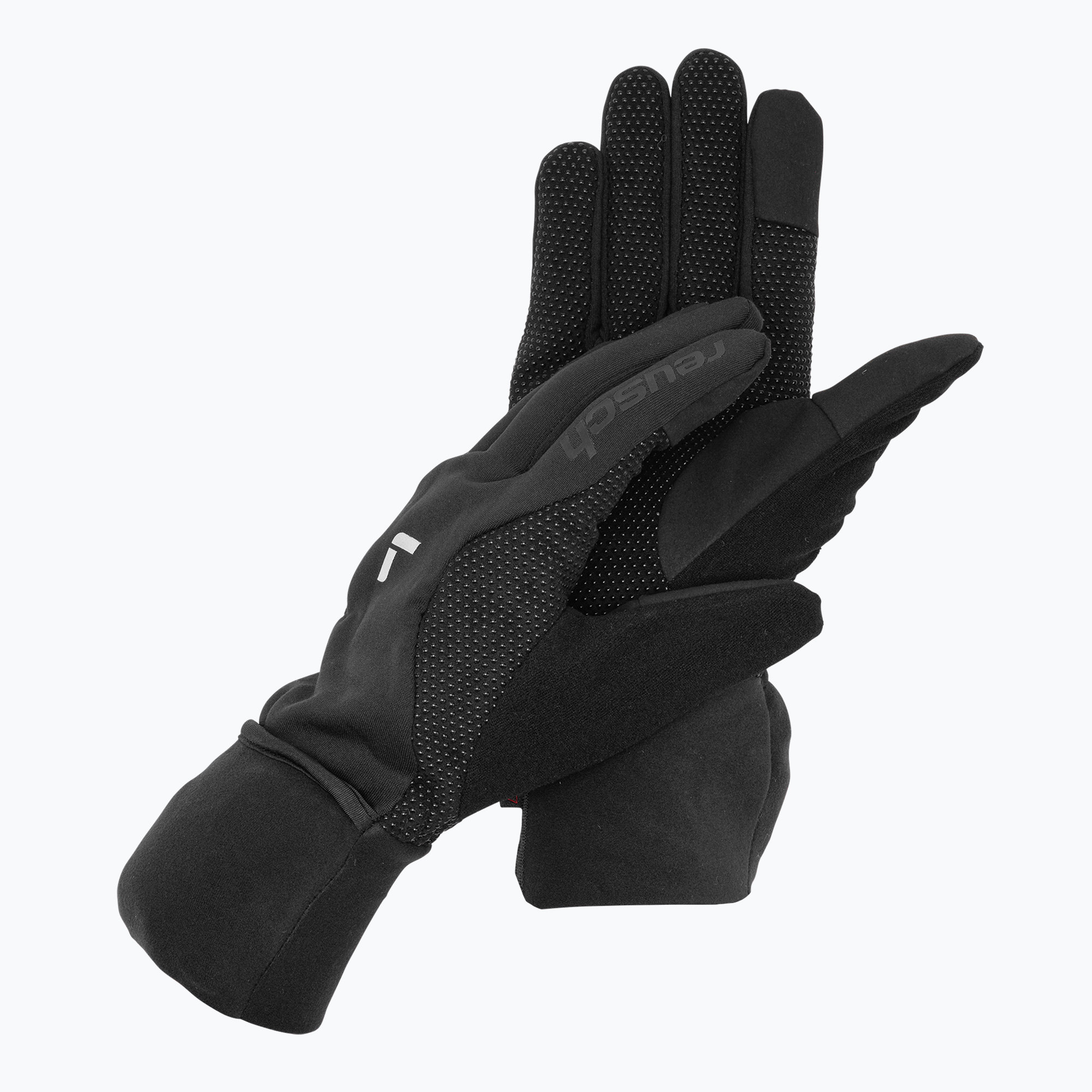 Guanto da sci Reusch Baffin Touch-Tec nero/argento (6.5) (Baffin Touch-Tec 6107193-7702)