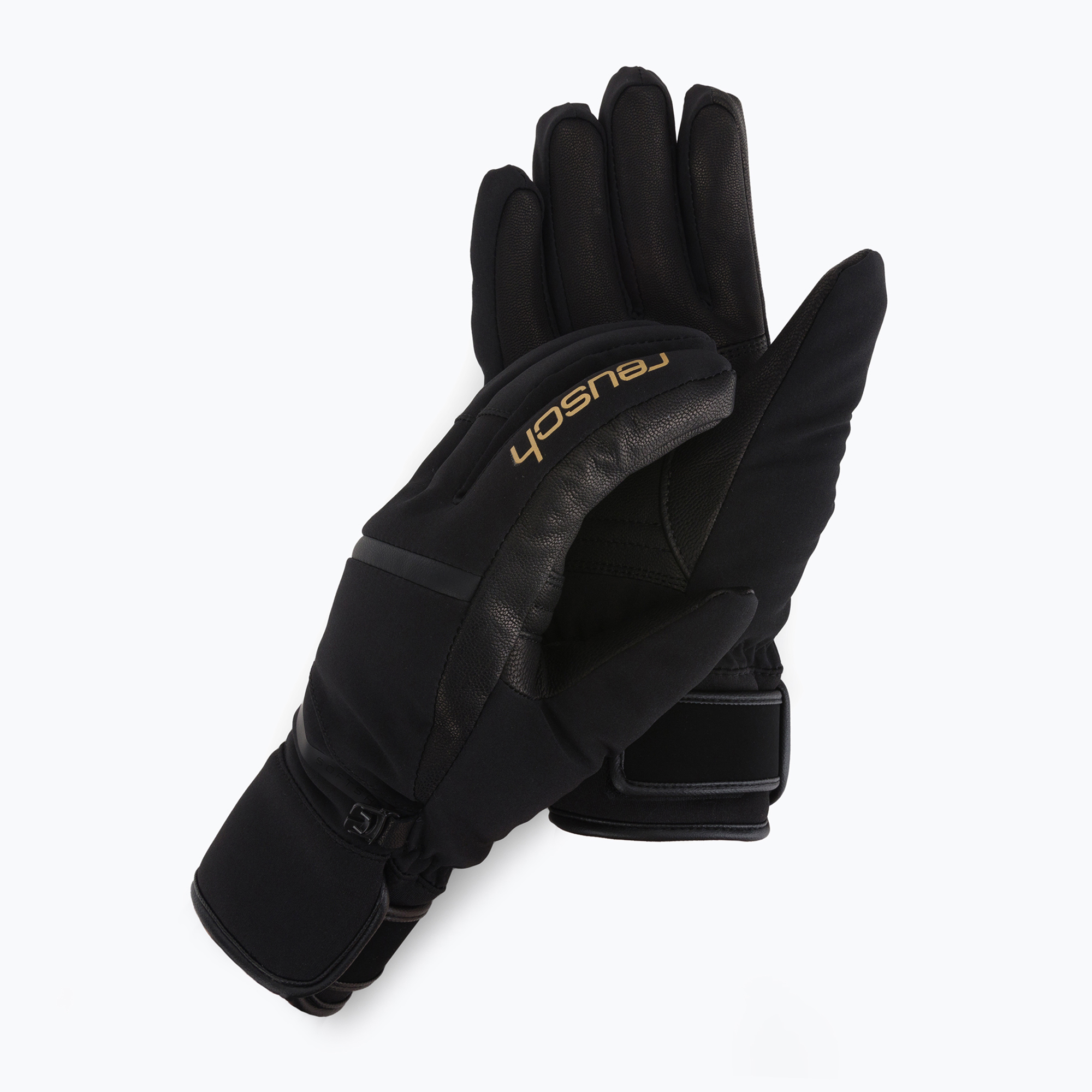Guanti da sci Reusch Tessa Stormbloxx nero/oro (6.5) (Tessa Stormbloxx 6231138-7707)