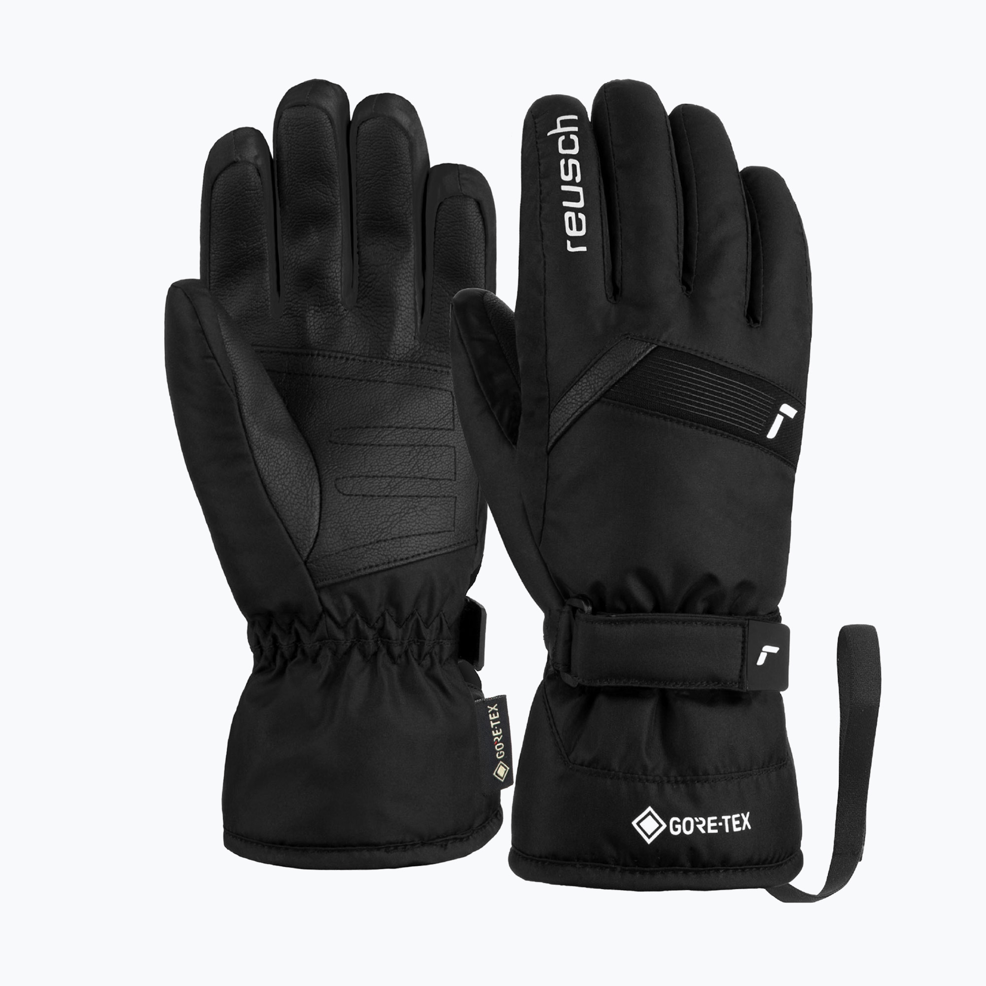 Mănuși de schi pentru copii Reusch Flash Gore-Tex black/white (Flash Gore-Tex 6261305-7701)