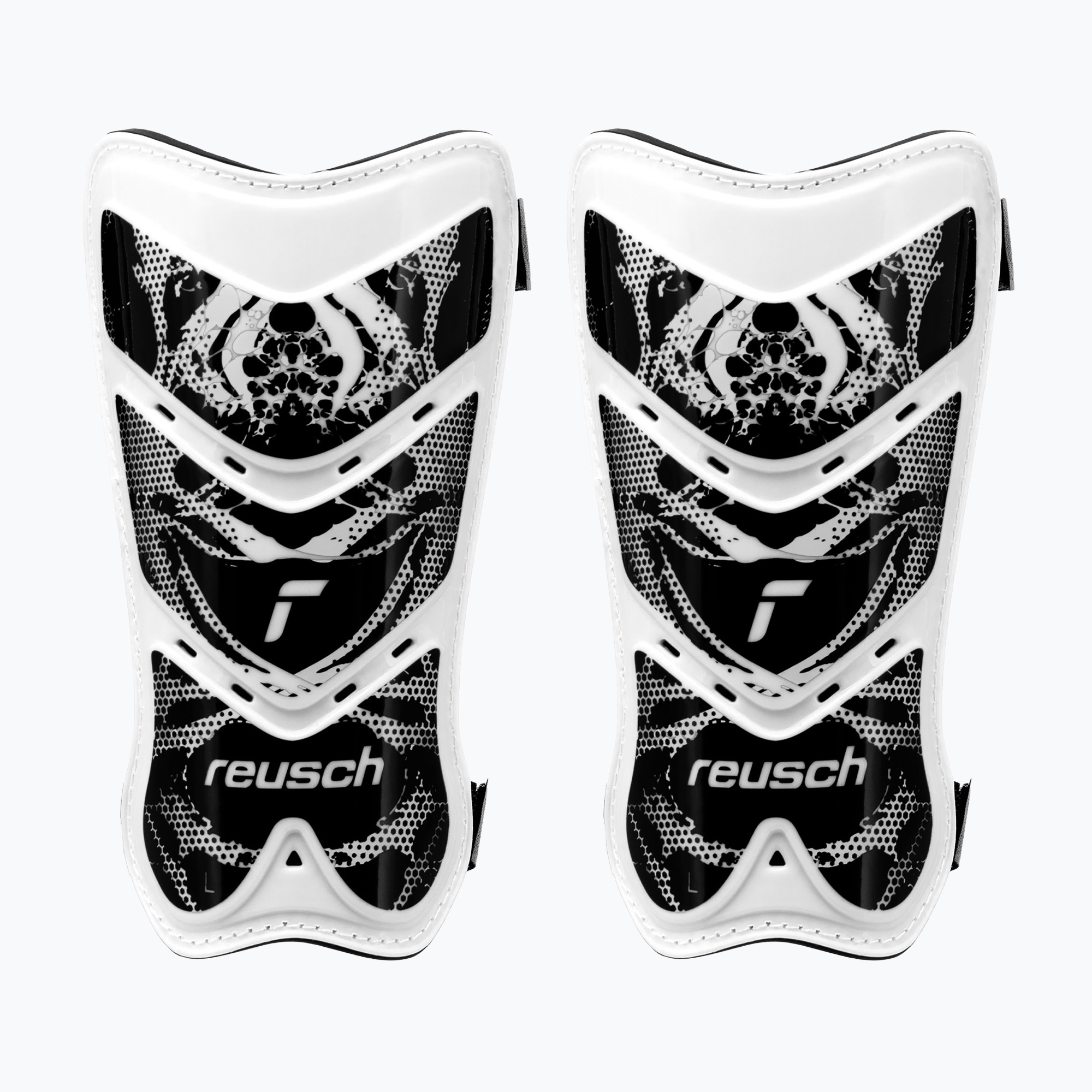 Протектори за подбедици Reusch Shinguard Attrakt Lite black/white