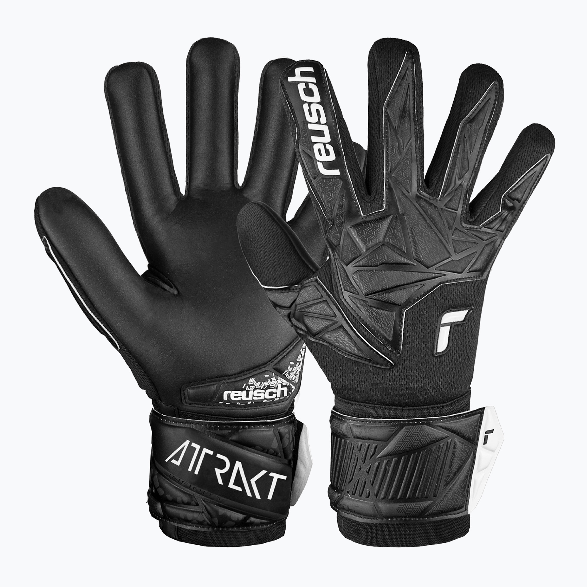 Rękawice bramkarskie Reusch Attrakt Infinity NC black 