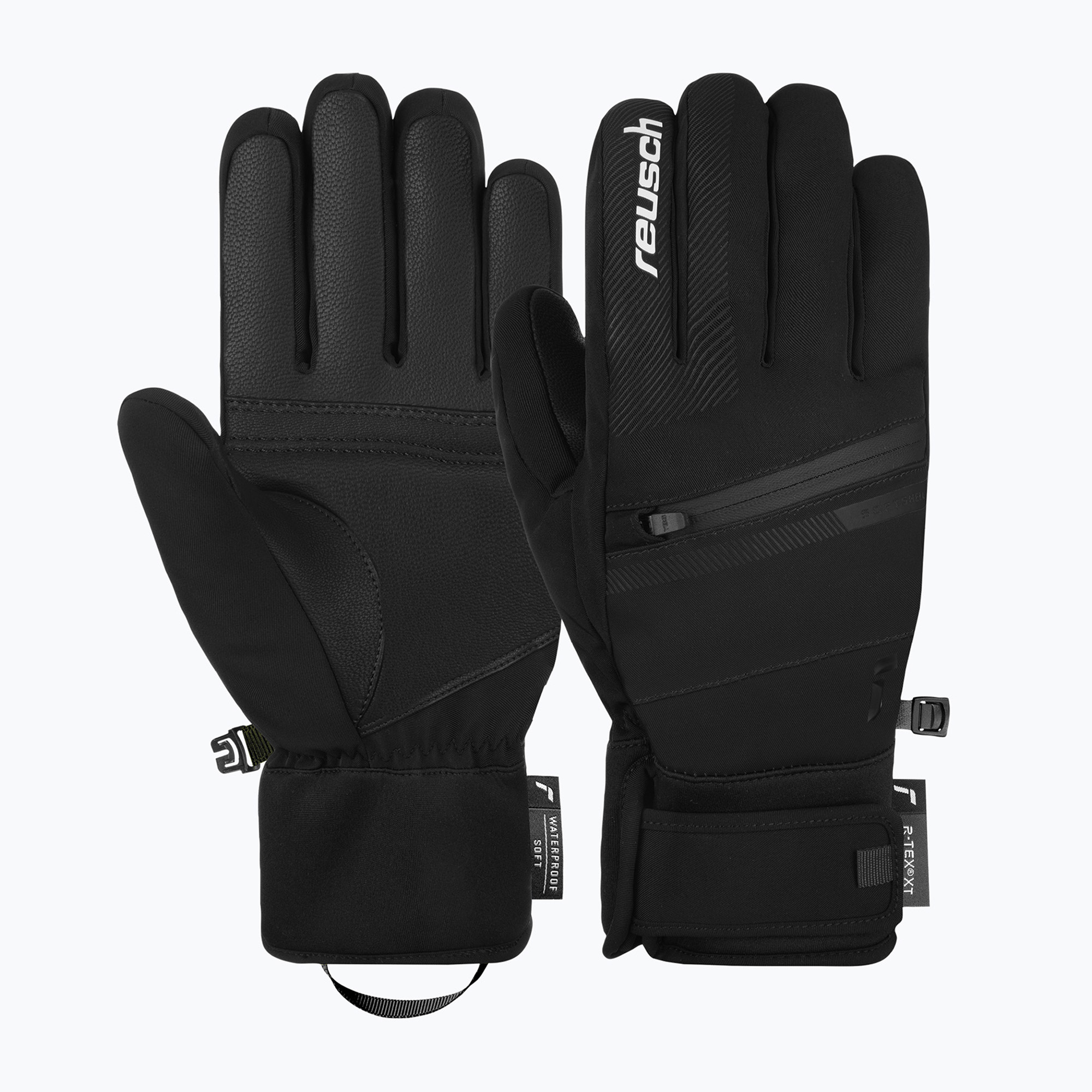 Скиорски ръкавици Reusch Steve R-Tex XT black/white