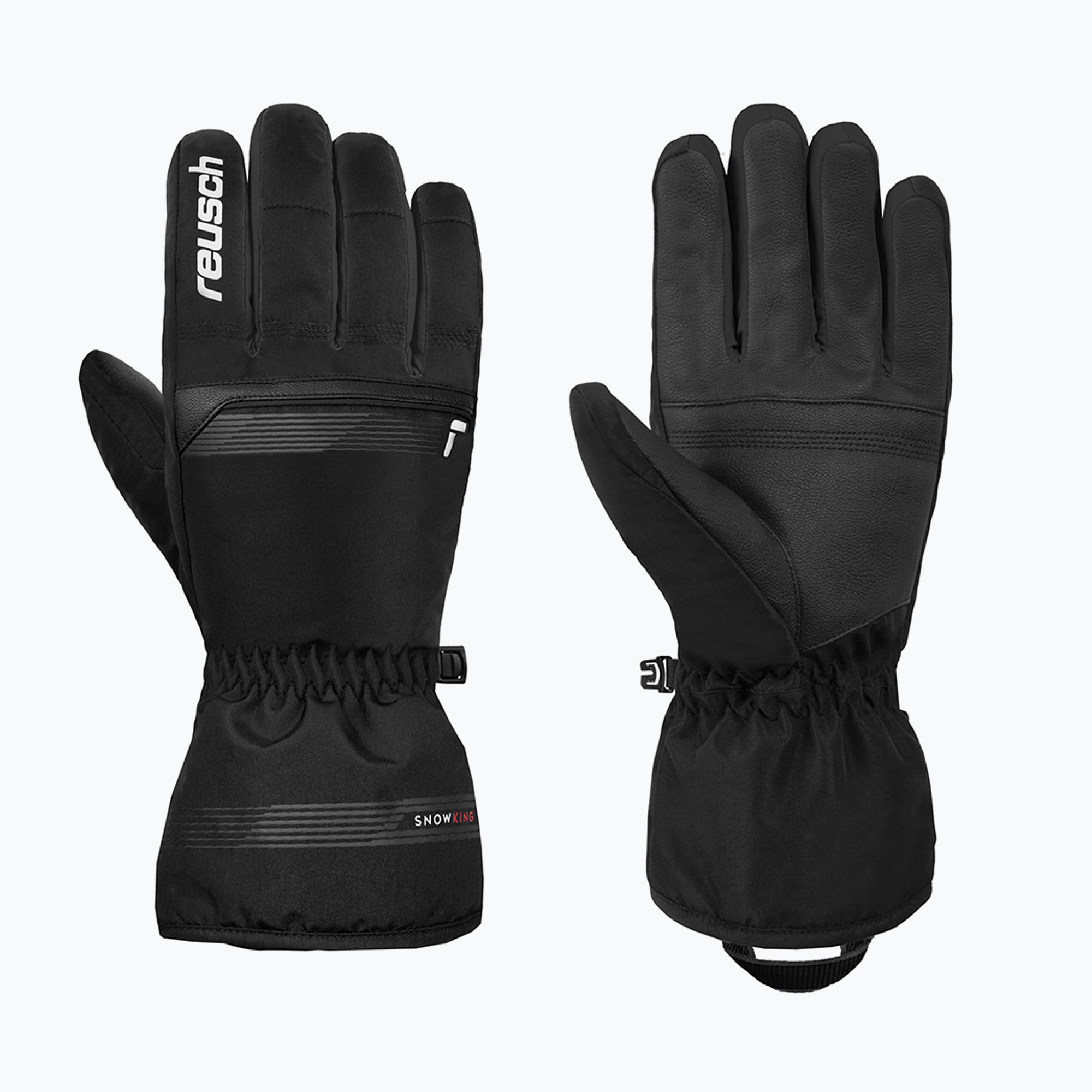 Скиорски ръкавици Reusch Snow King black/white