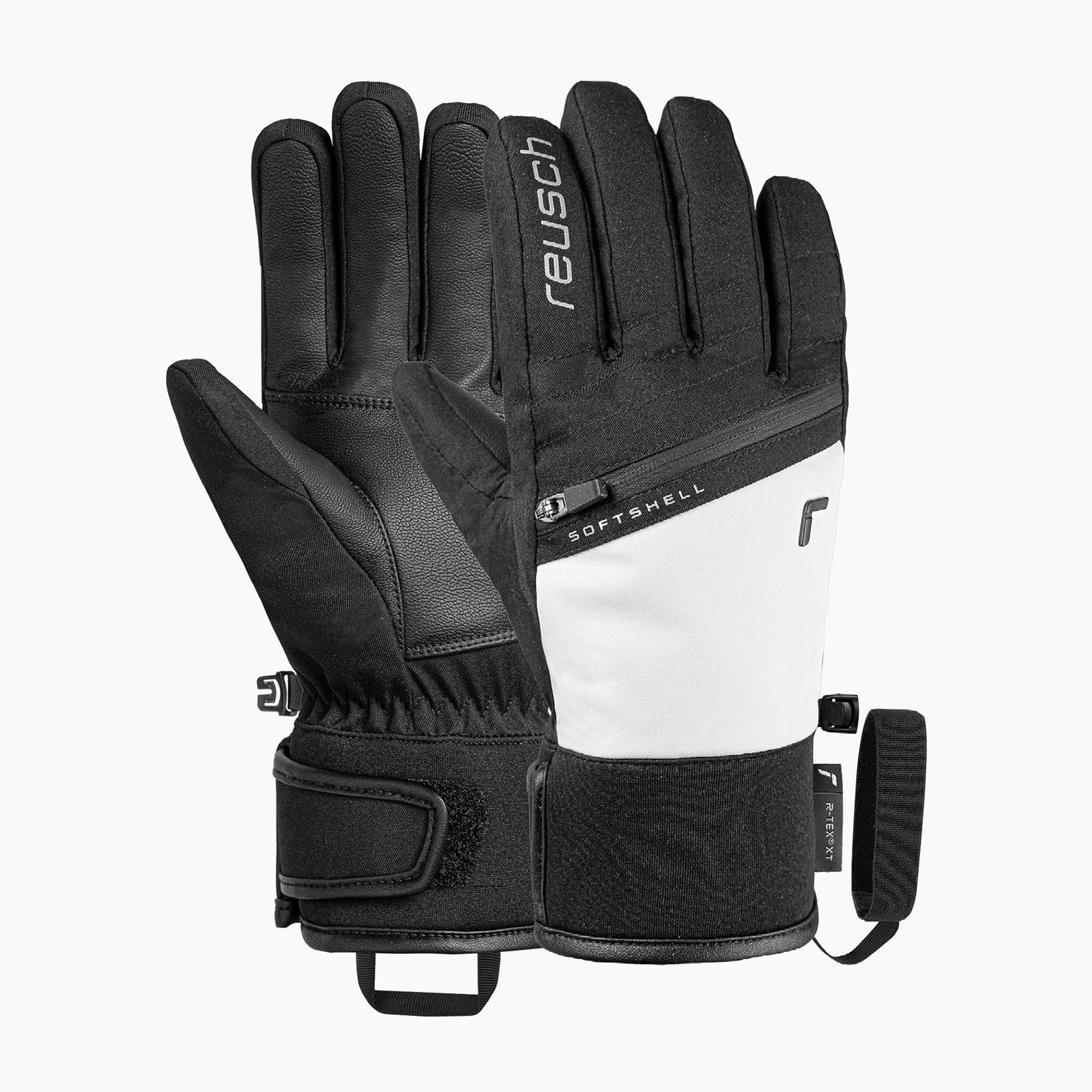 Дамски скиорски ръкавици Reusch Demi R-Tex XT SC black/white