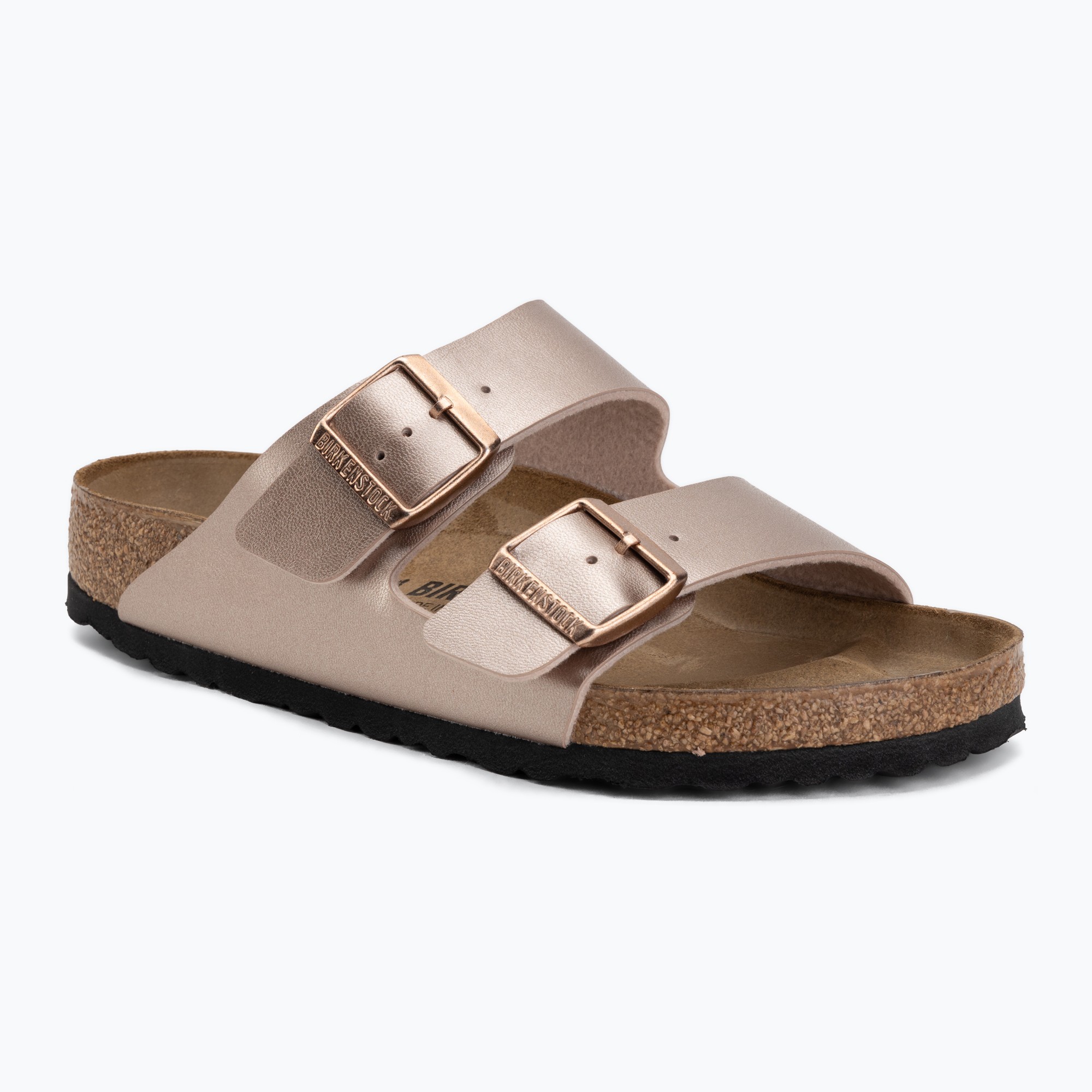 Klapki damskie BIRKENSTOCK Arizona Birko-Flor Regular copper 