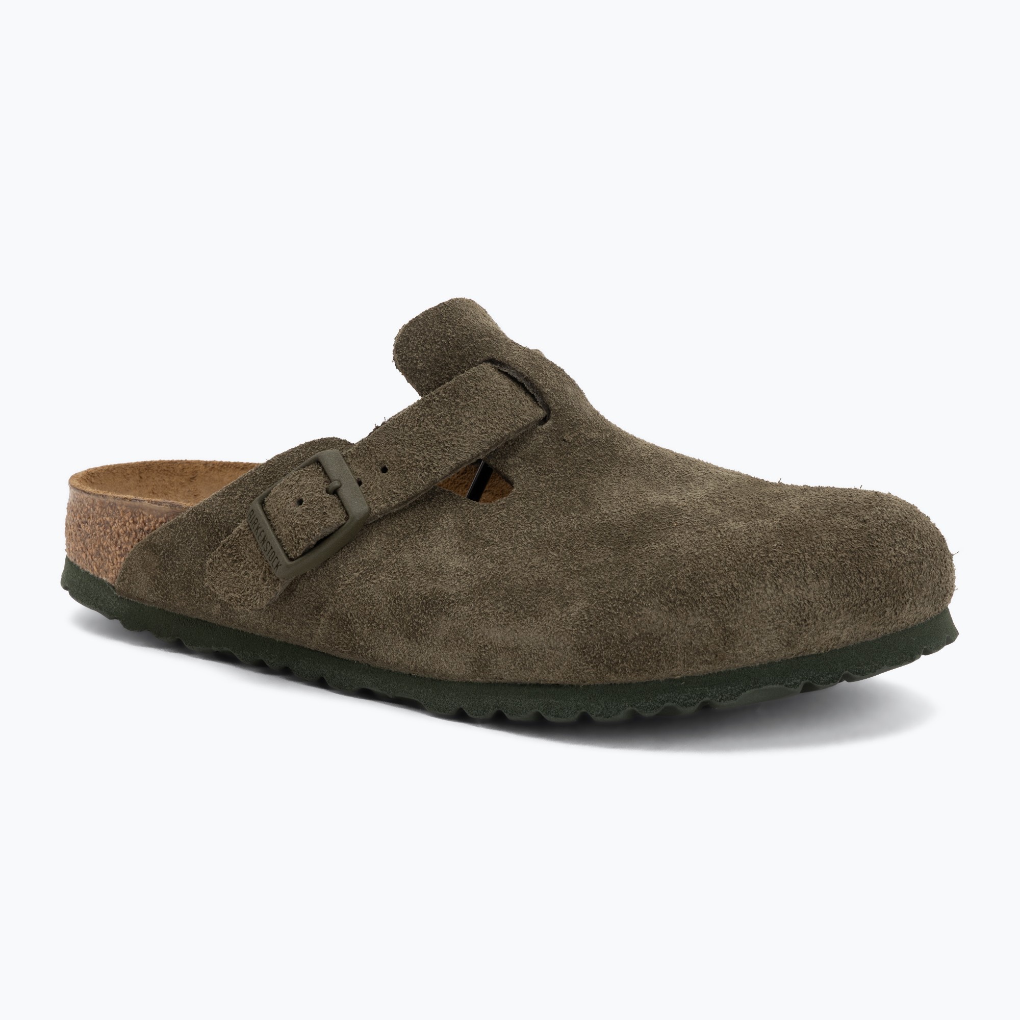 Чехли BIRKENSTOCK Boston Suede Leather thyme