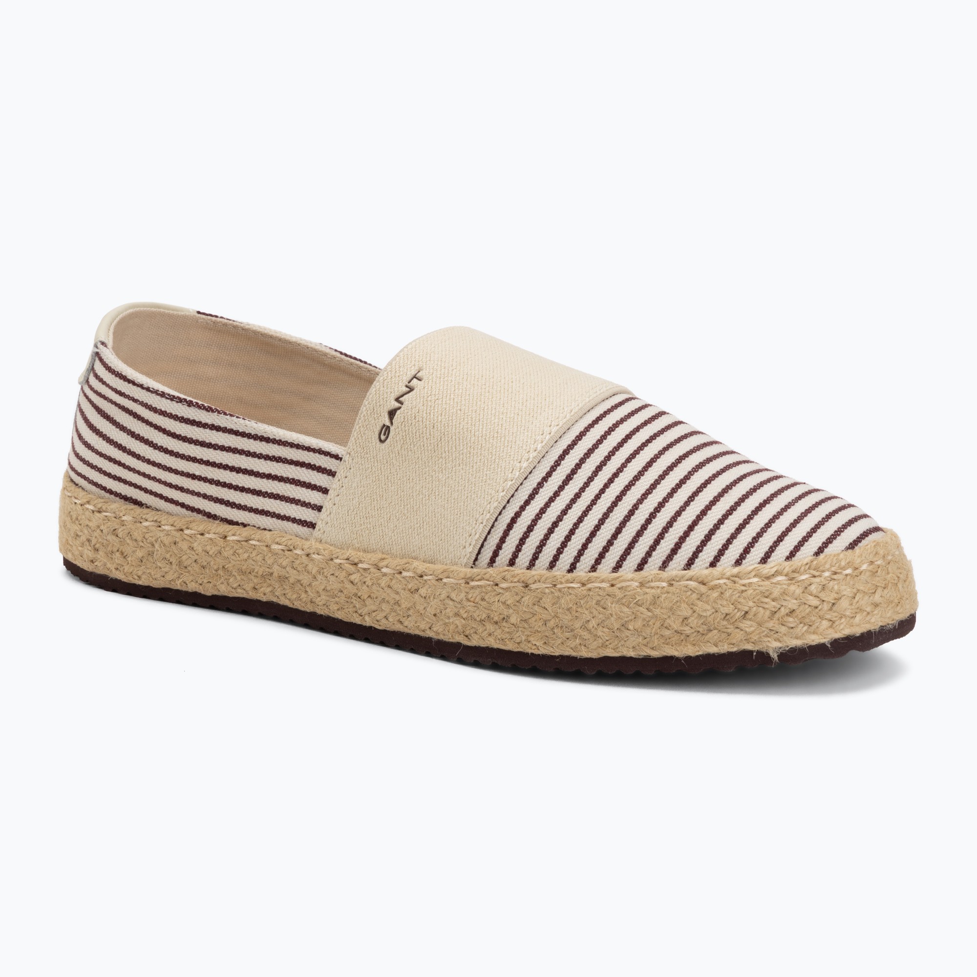 Espadrile de damă GANT Raffiaville brown/cream