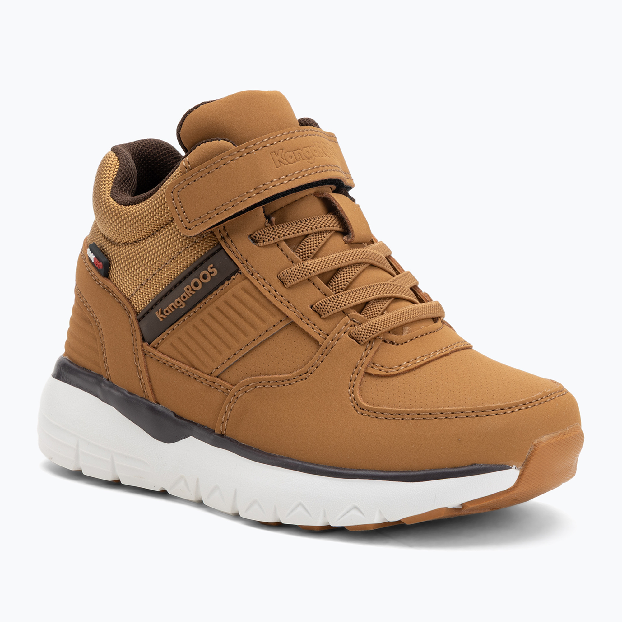 Buty dziecięce KangaROOS K-TS Caspo EV RTX tan/dark brown 