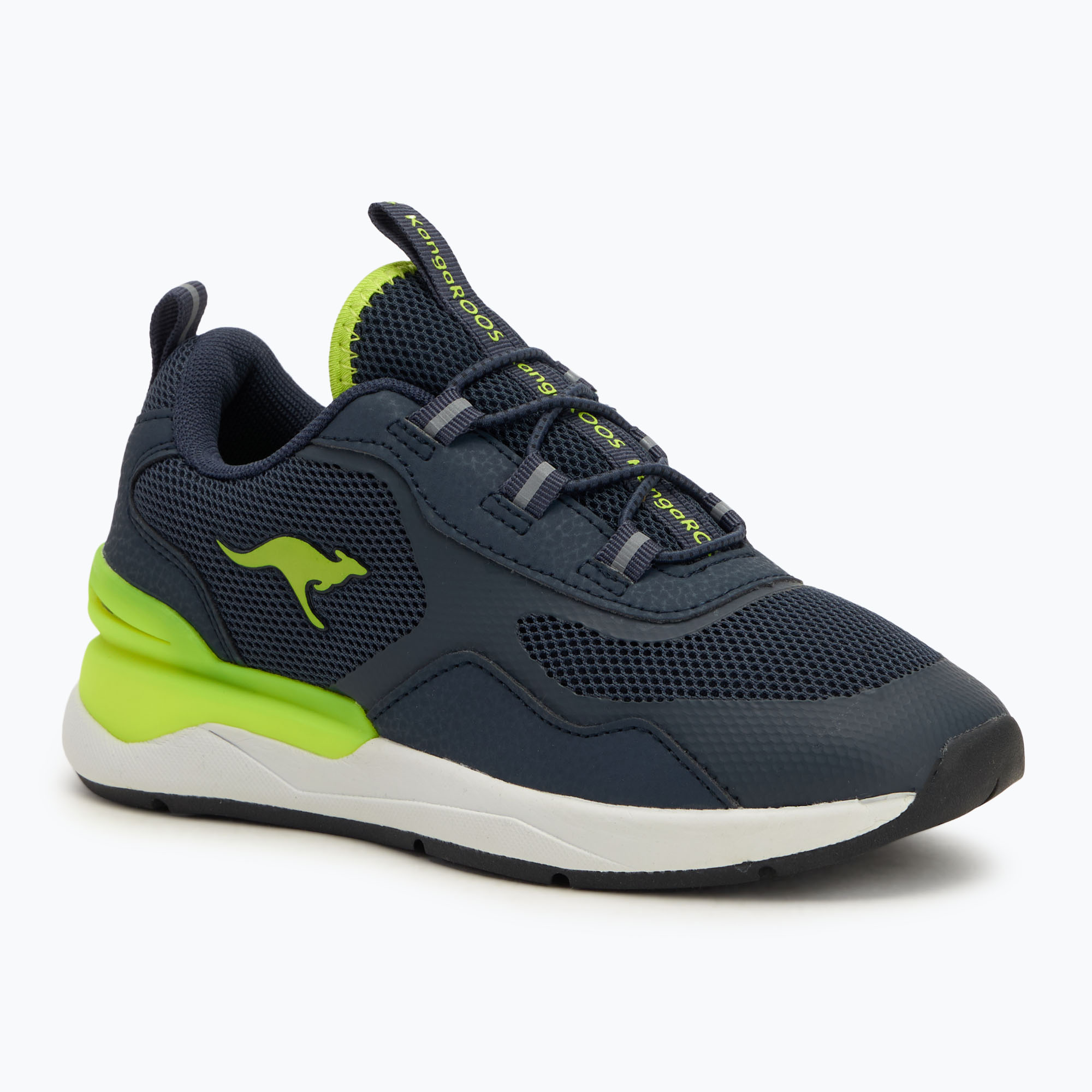 Buty dziecięce KangaROOS KD-Road dark navy/lime 