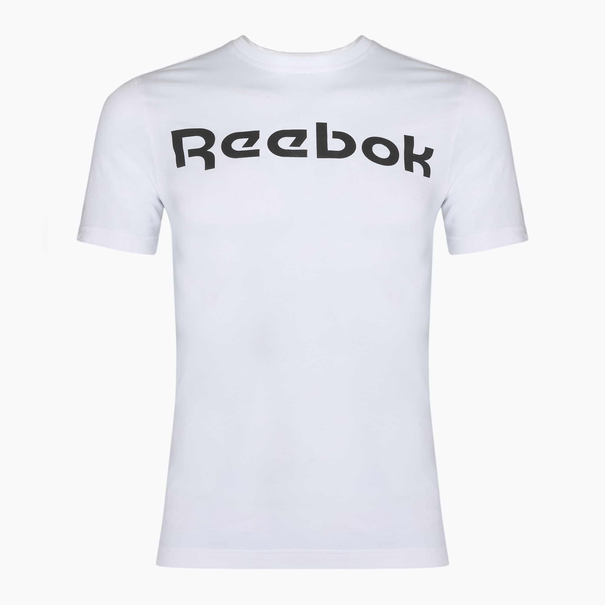 Uomo Reebok Gs Linear Read Tee bianco (S) (Gs Linear Read Tee 100038781)