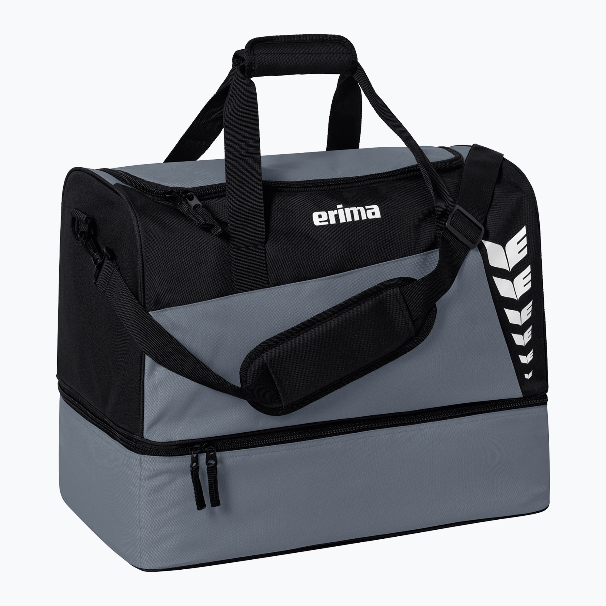 Torba treningowa ERIMA Six Wings Sports Bag With Bottom Compartment 35 l slate grey/black 