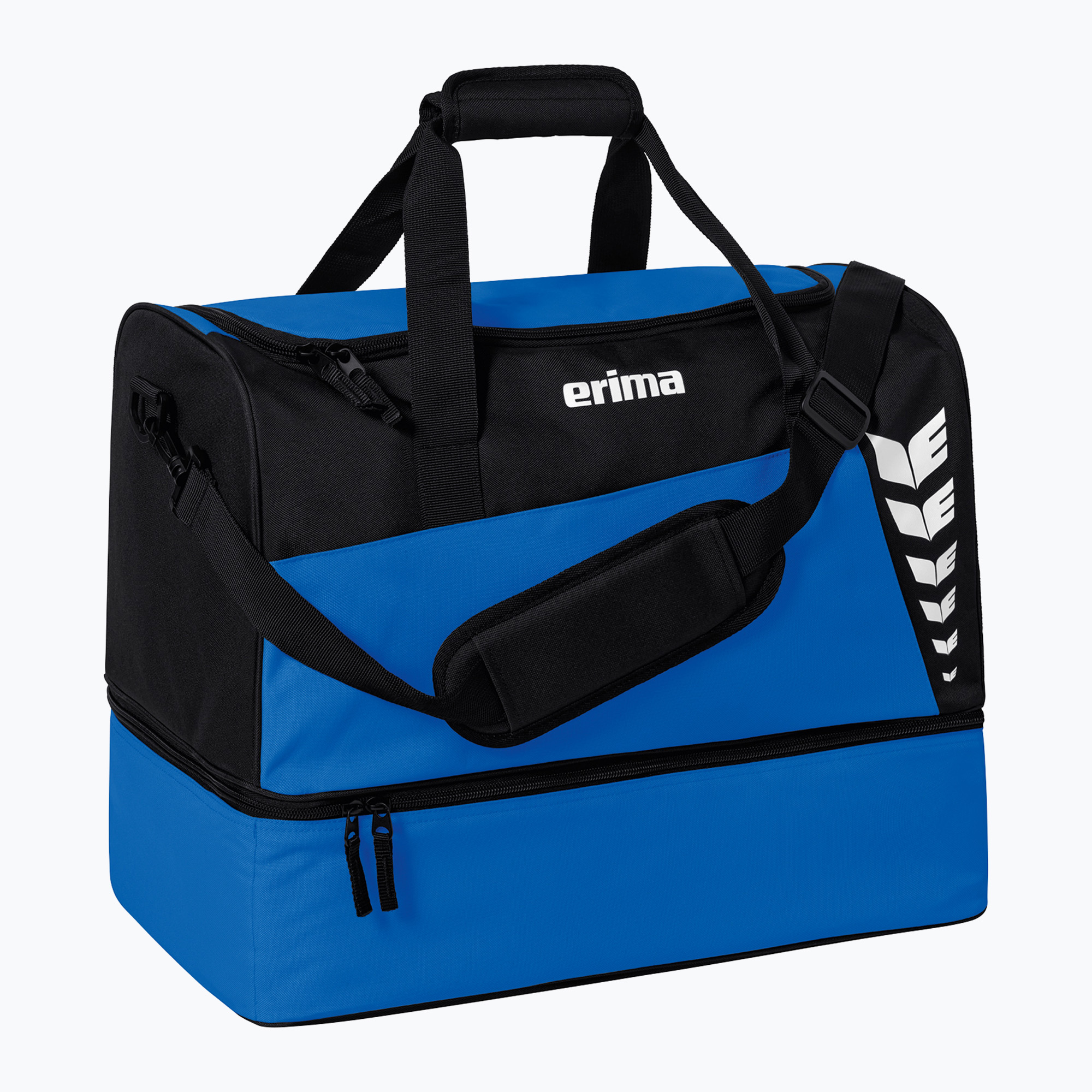 Torba treningowa ERIMA Six Wings Sports Bag With Bottom Compartment 35 l new royal/black