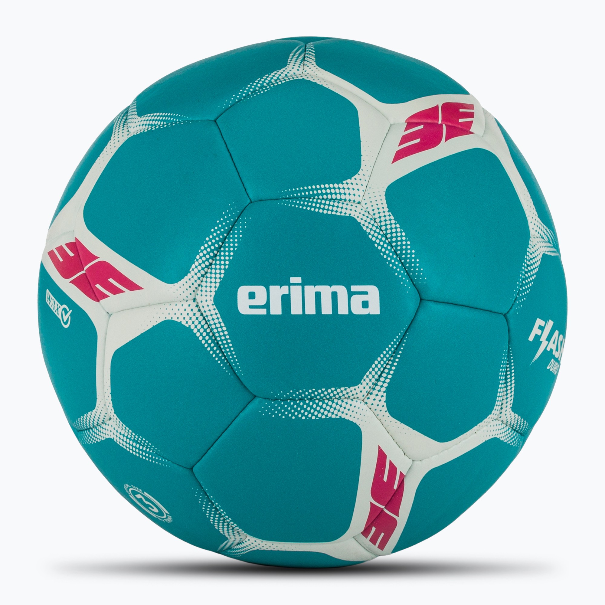 Minge de handbal ERIMA Flash Duro turquoise/grey mărime 3