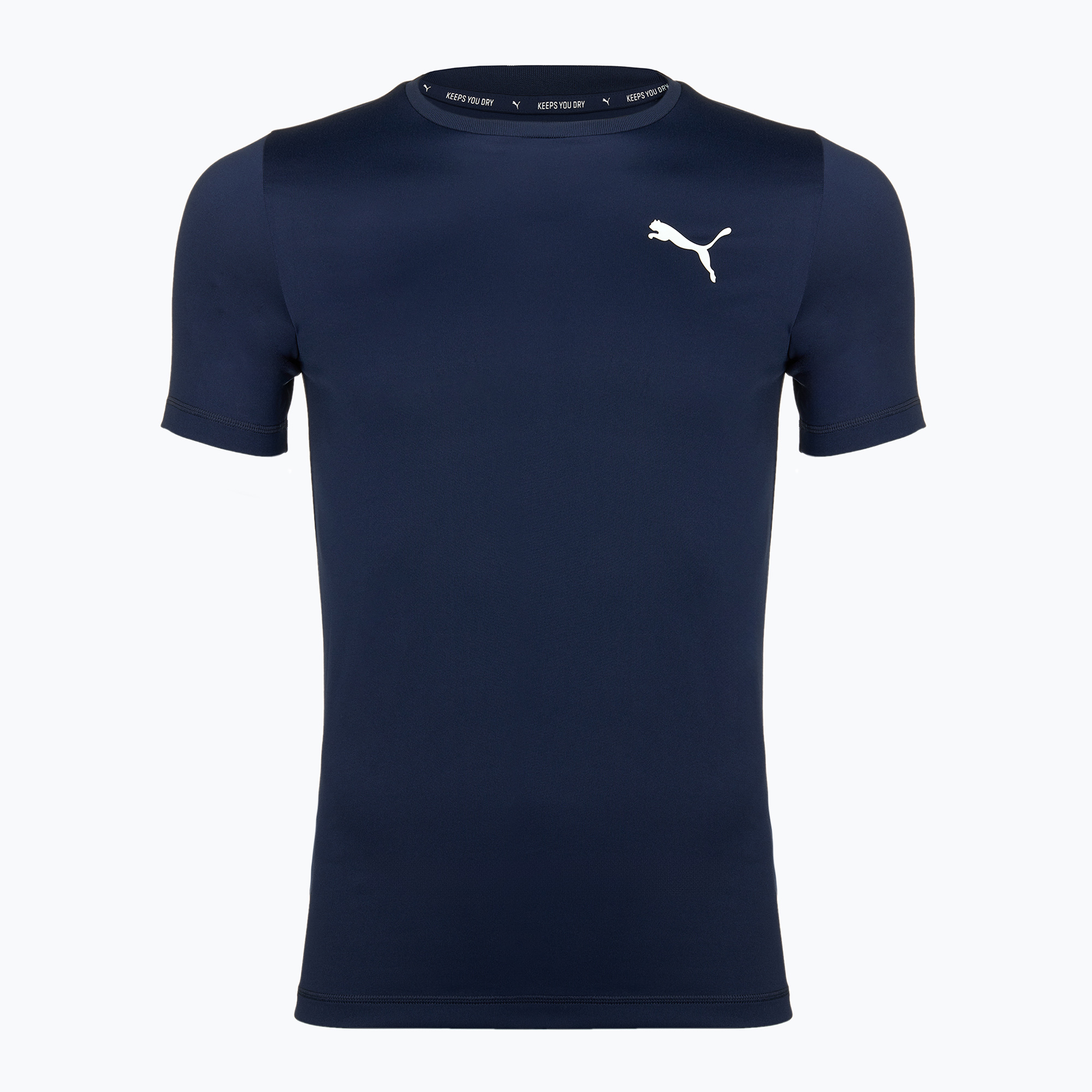 Men's PUMA Active Small Logo T-shirt peacoat (S)