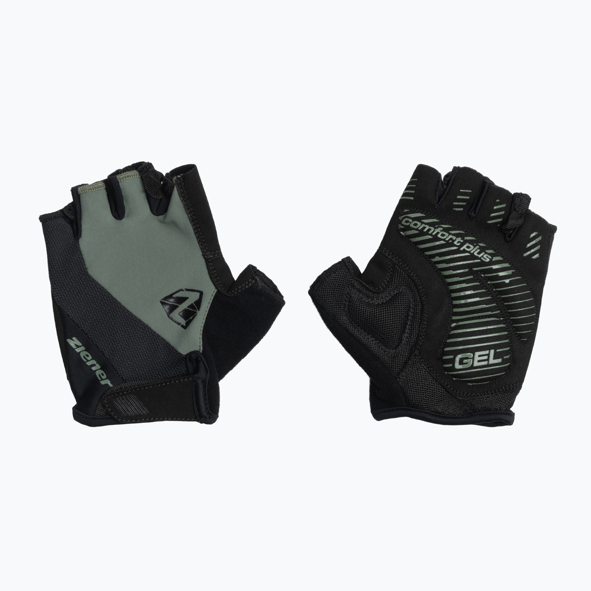 Мъжки ръкавици за колоездене Ziener MTB Collby Gel green stone