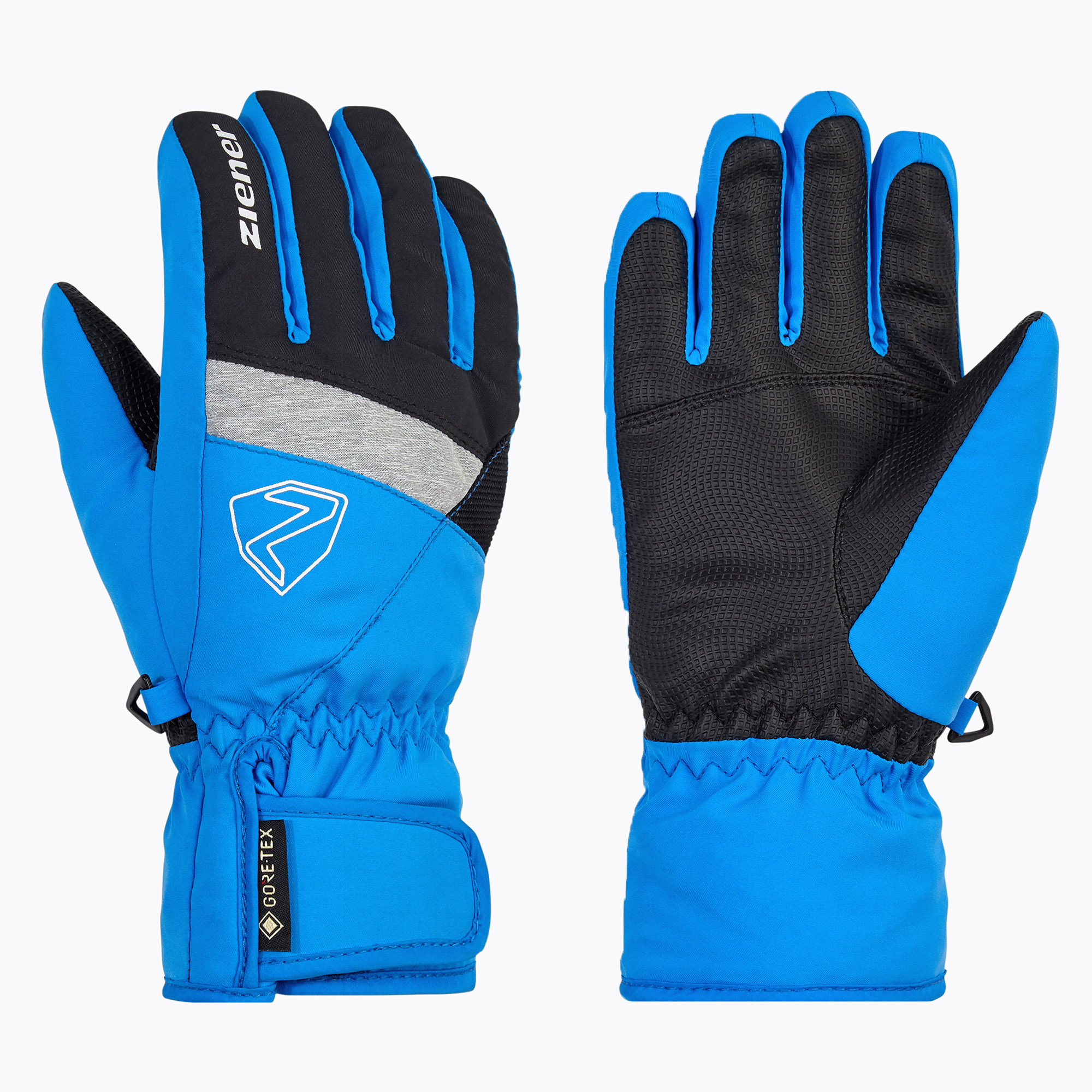 Gyerek síkesztyűk ZIENER Leif GTX-Z persian blue (Leif-Z GTX)