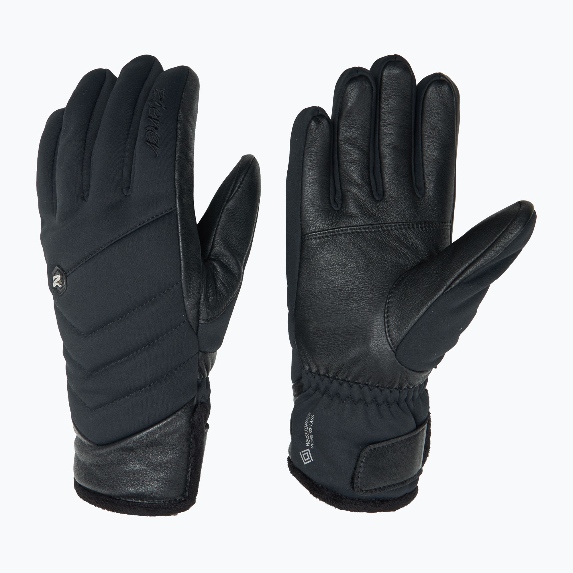 Női síkesztyű ZIENER Kilja WS PR black (Kilja WS PR 801306.12)