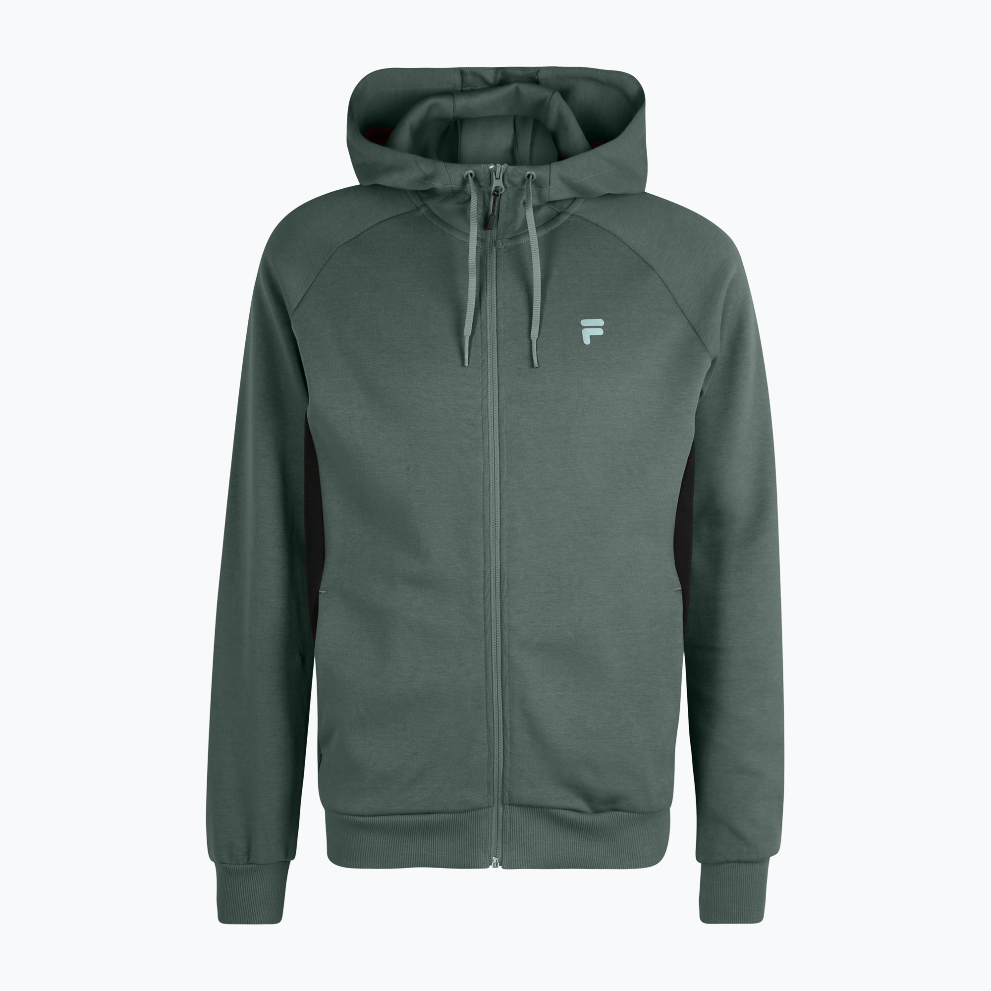 Bluza męska FILA Romulus Hooded Track dark forest/black 