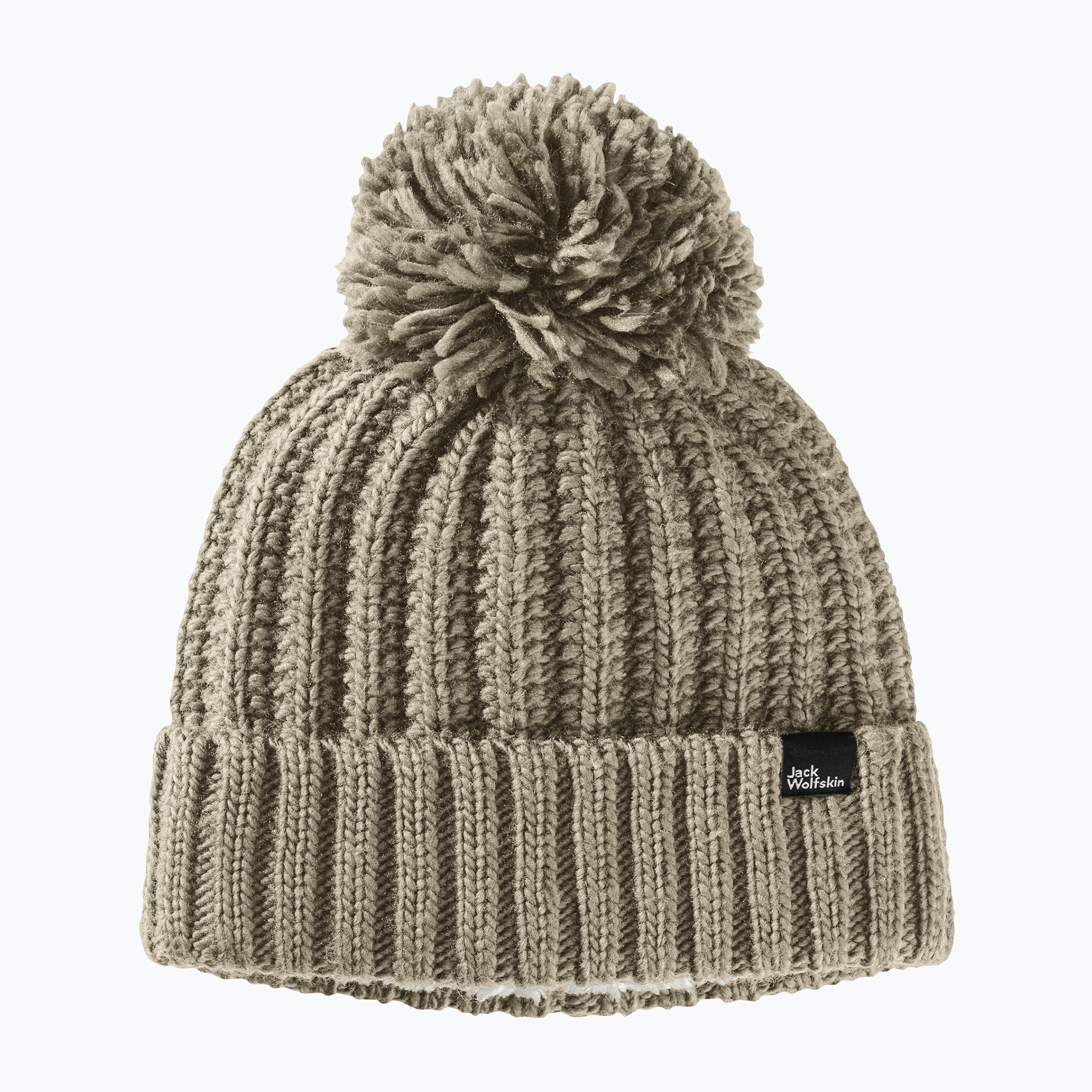 Czapka zimowa damska Jack Wolfskin Highloft Knit anis 