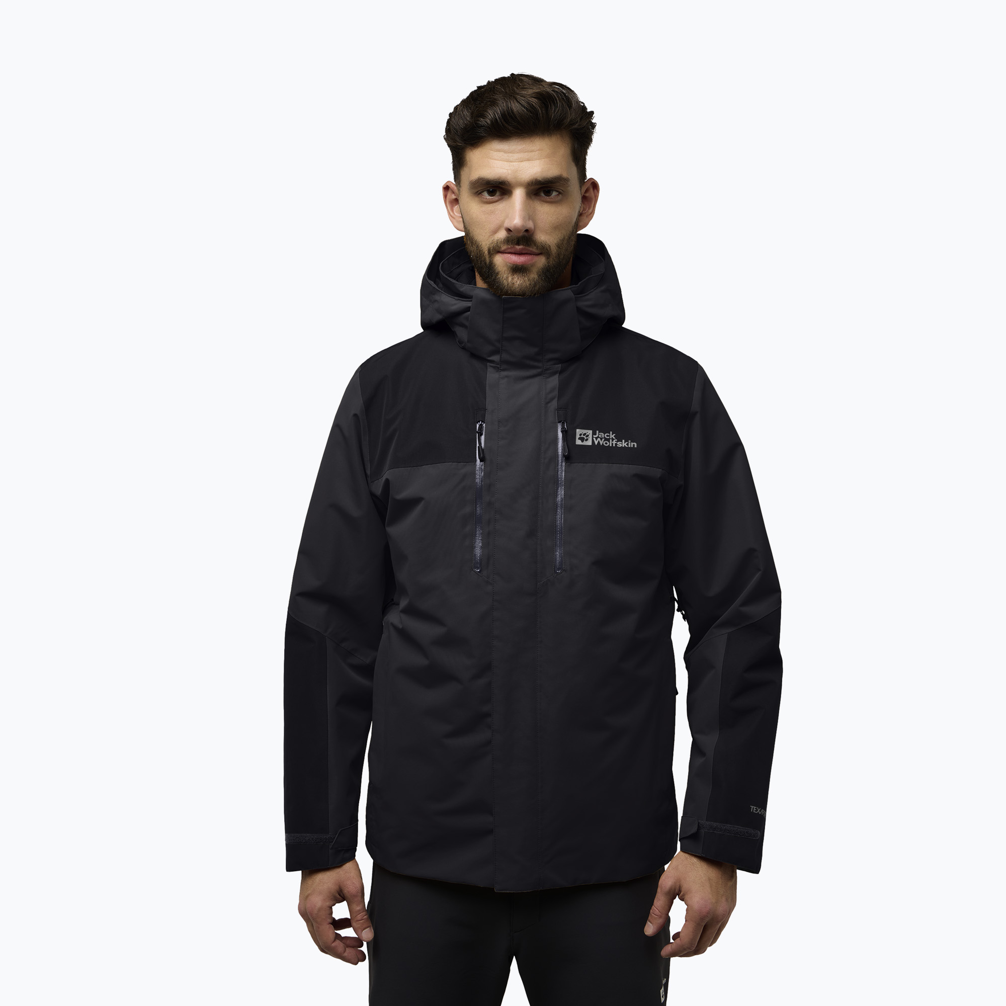Kurtka 3w1 męska Jack Wolfskin Jasper 3In1 phantom 