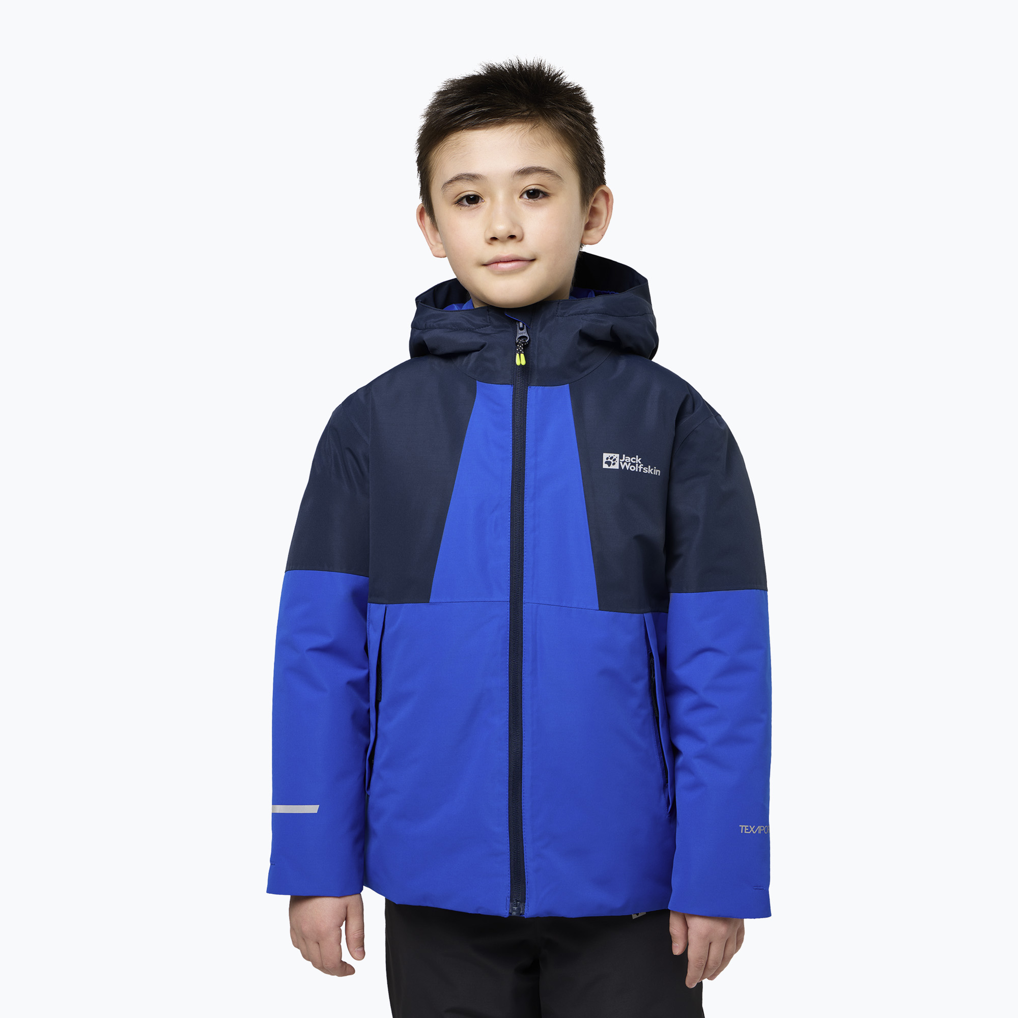 Jack Wolfskin piumino da bambino Actamic 2L Ins cobalto croccante (152) (Actamic 2L Ins 1610281_C0411)