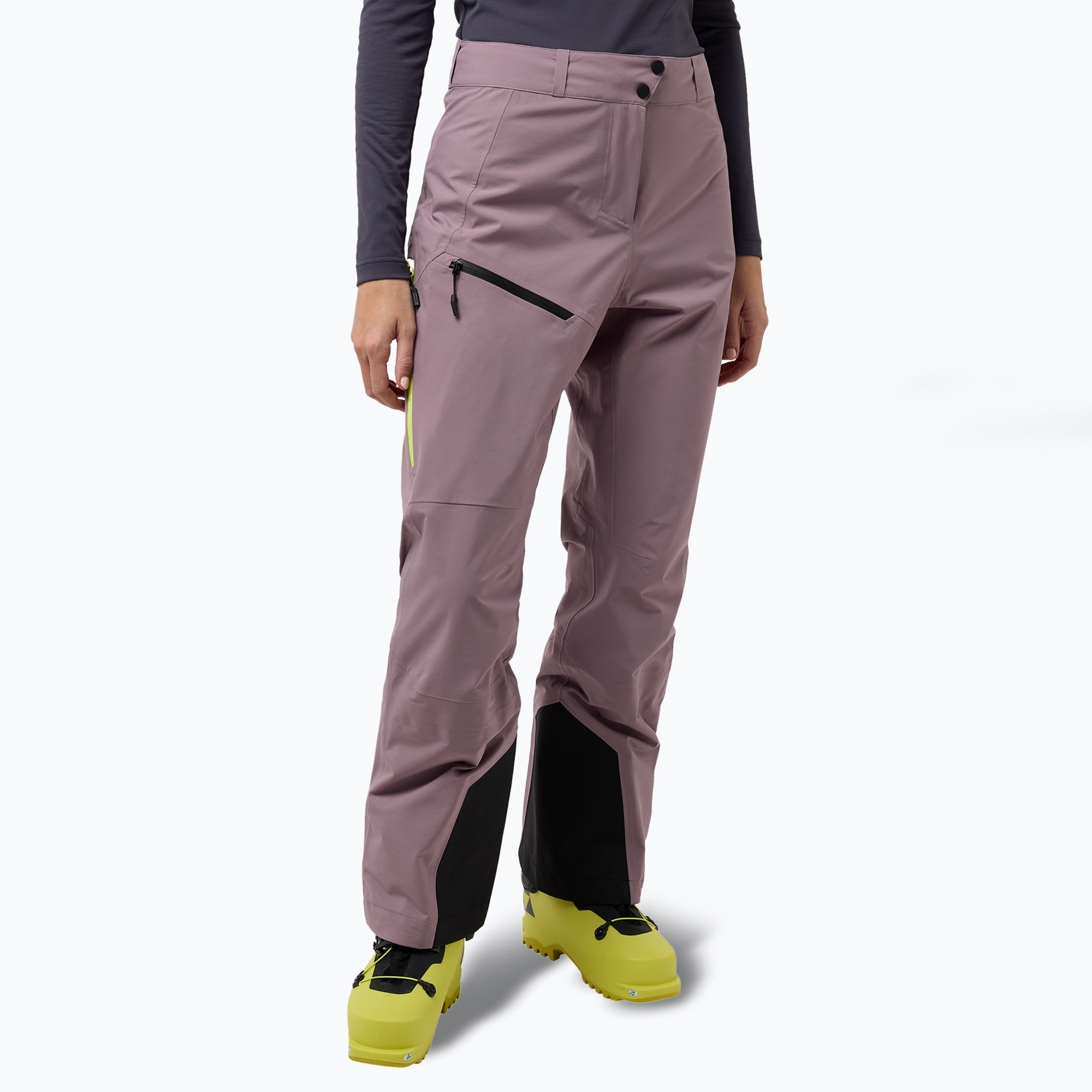 Pantaloni da sci Jack Wolfskin Alpspitze Tour 3L da donna wild blossom (38) (Alpspitze Tour 3L A60276_I0083)