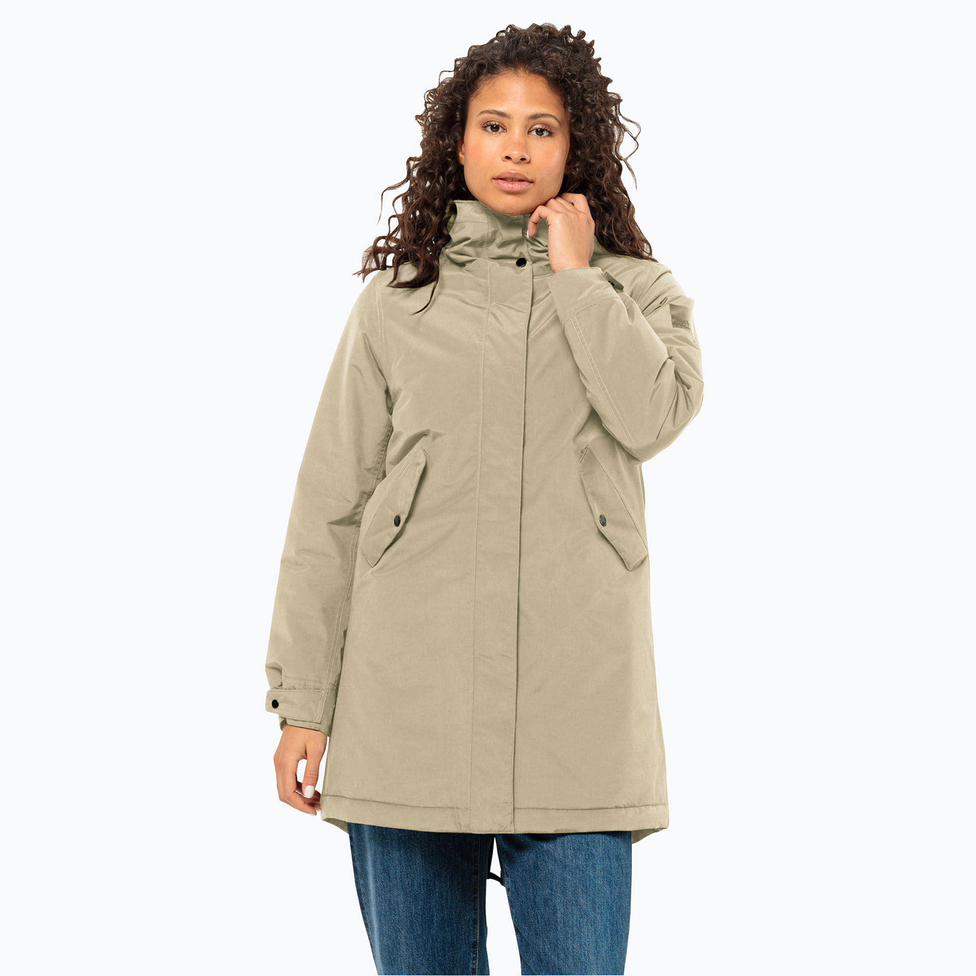 Jack Wolfskin giacca invernale da donna Talforst Parka anis (S) (Talforst Parka 1116041_A0030)