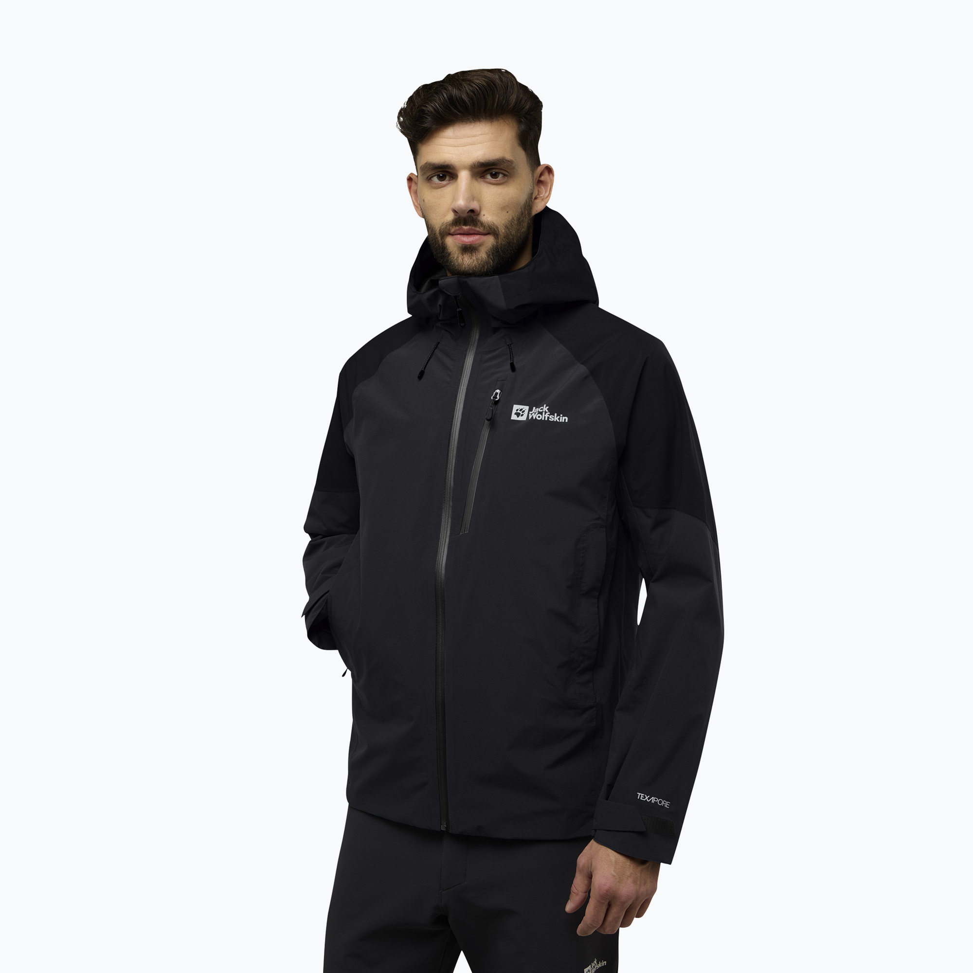 Kurtka przeciwdeszczowa Jack Wolfskin Eagle Peak 2L phantom 