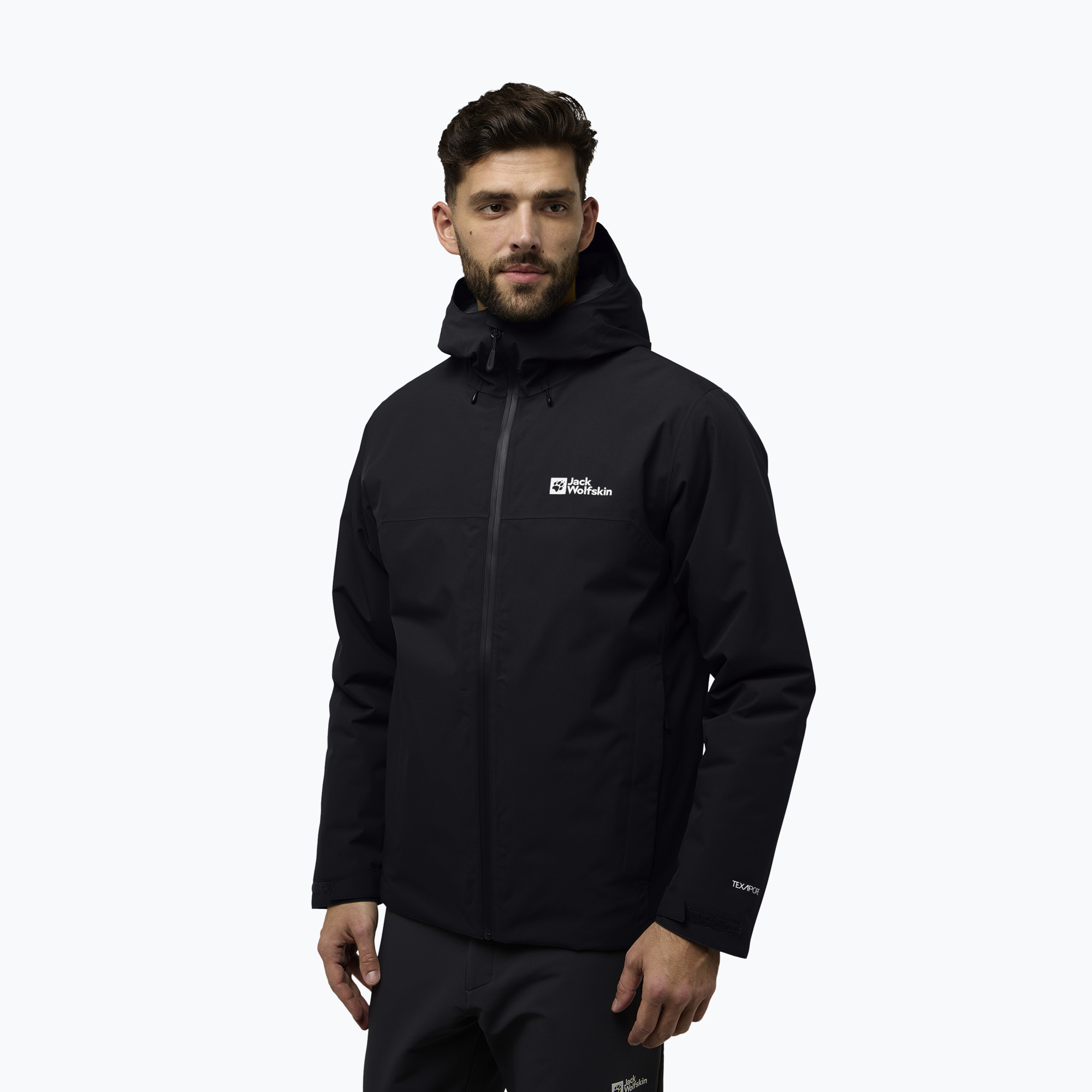 Kurtka męska Jack Wolfskin Wisper Ins black 
