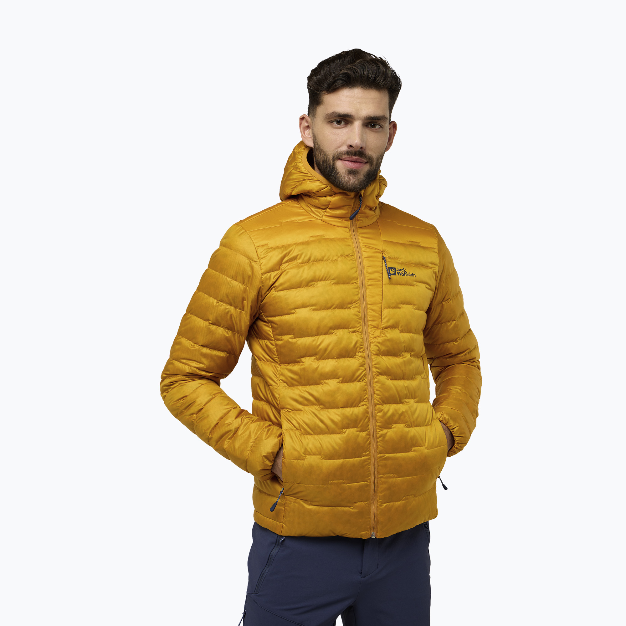 Kurtka puchowa męska Jack Wolfskin Passamani Down Hoody safflower 
