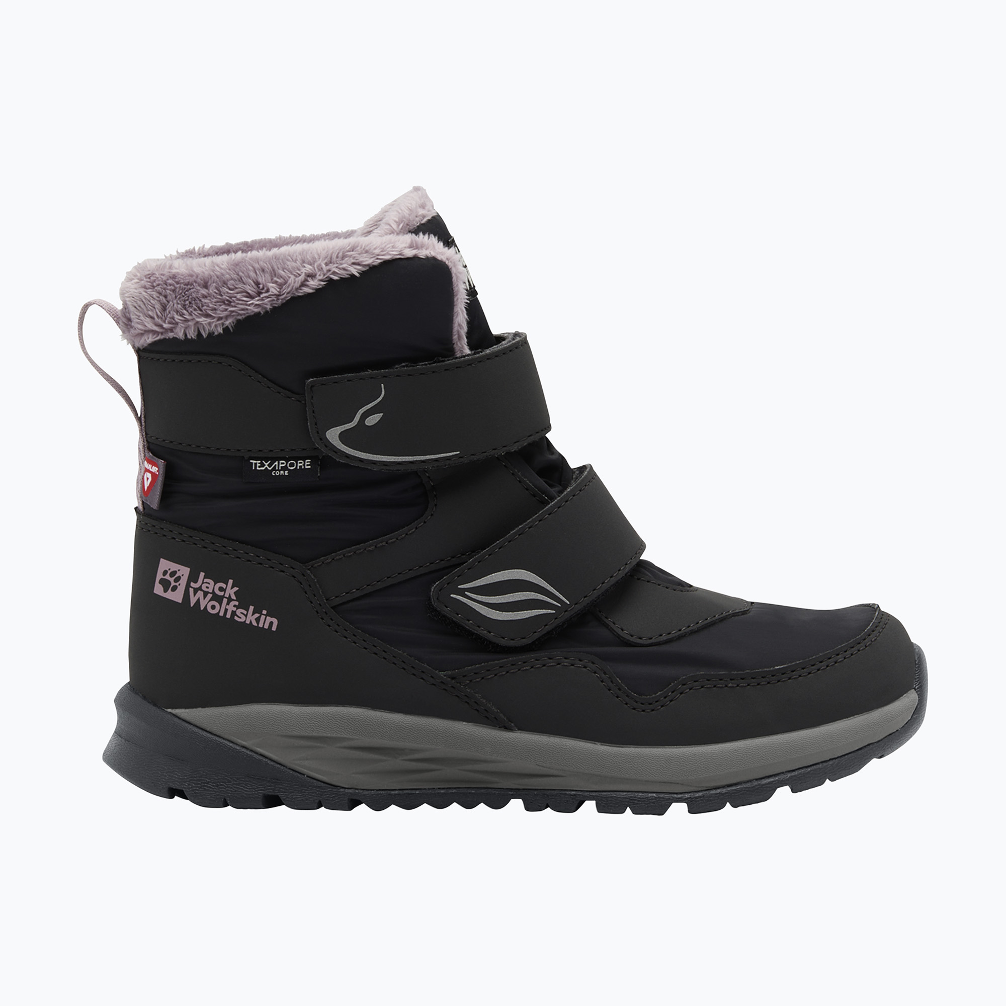 Buty dziecięce Jack Wolfskin Polar Bear-B Texapore Mid Vc phantom 
